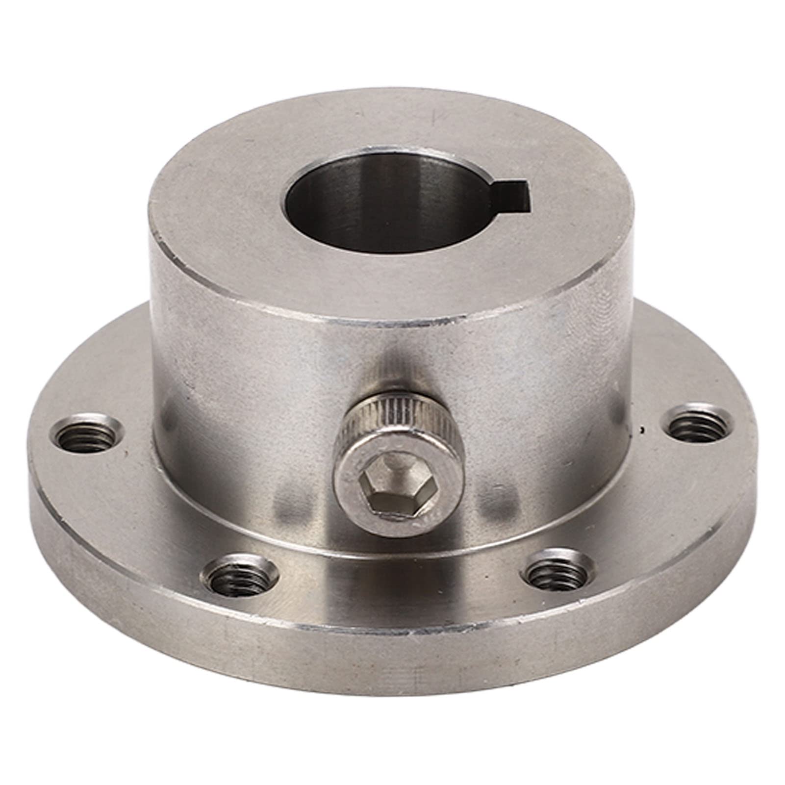 RC Flange Coupling Connector, 16mm Flange Shaft Coupling Stainless Steel Flange Coupling Connector Practical Accessory for Connecting Motor and Wheel