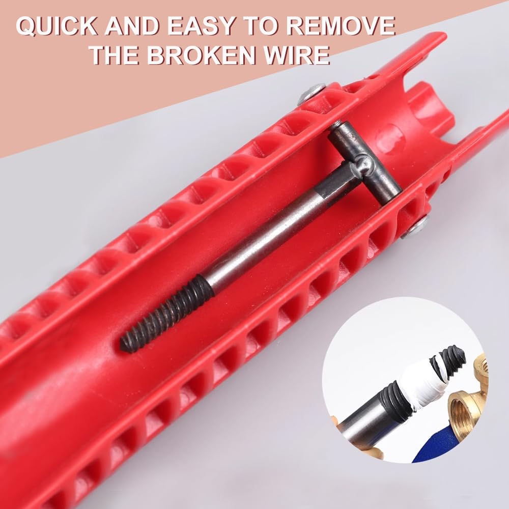 Mizikuu Chiave Per Lavabo, 14 In 1 Chiave Strumento Di - Foto 10