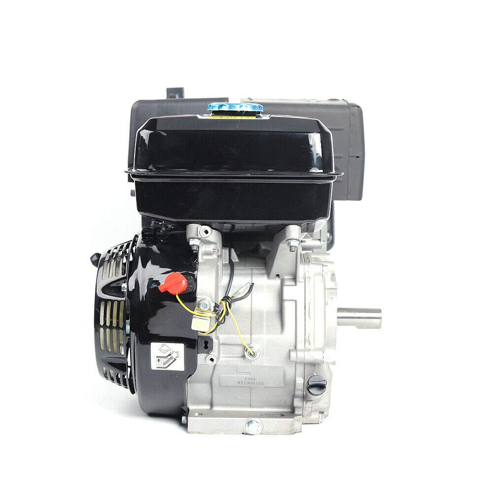 15 CV 420 CC 9 KW Moteur à essence Moteur à carte, 4 temps, monocylindre avec alarme d'huile