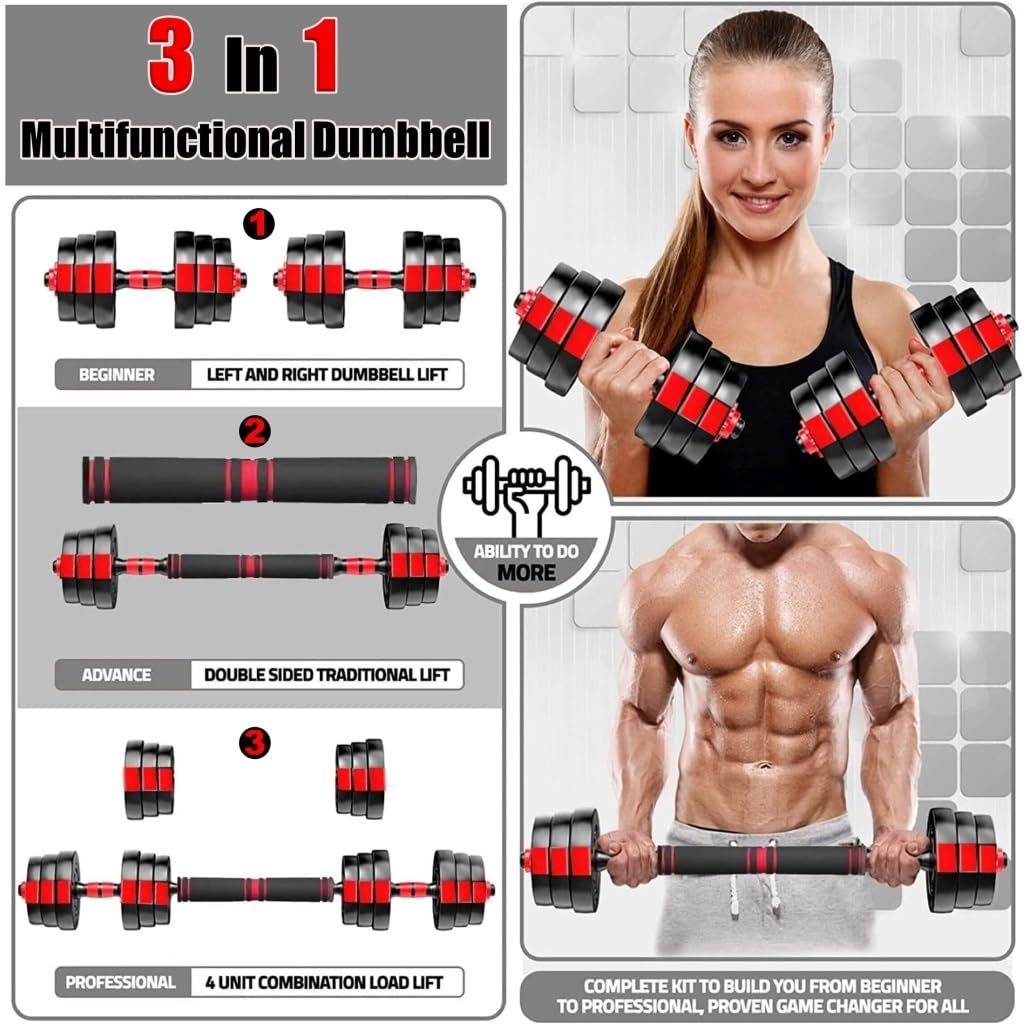 Hanteln Herren- Und Damenhanteln Heimfitnessgeräte Paar 10/15/20/30/40 Kg Verstellbare Sporthanteln Hantelset