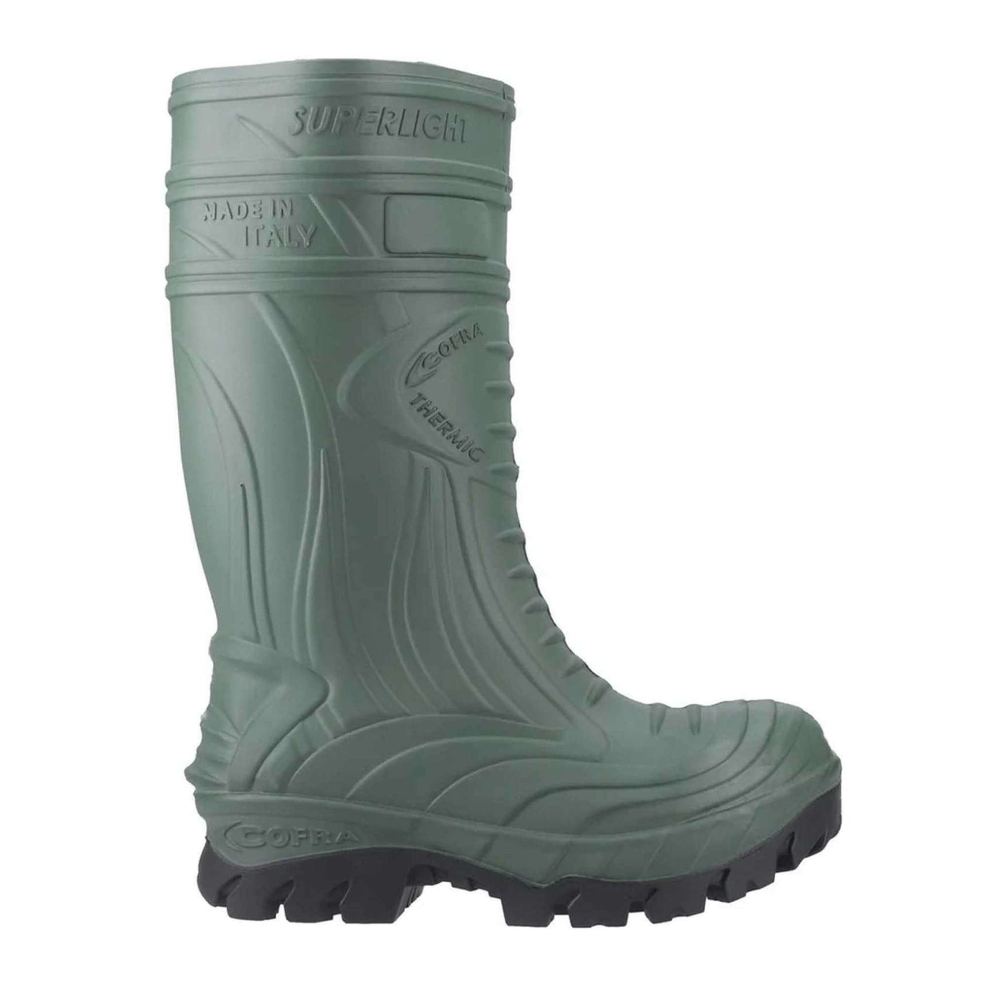COFRA THERMIC BLACK S5S MET MISURA STIVALE PU/GOMMA ANTISTATICO Scarpa da lavoro antinfortunistica termica isolante dal freddo