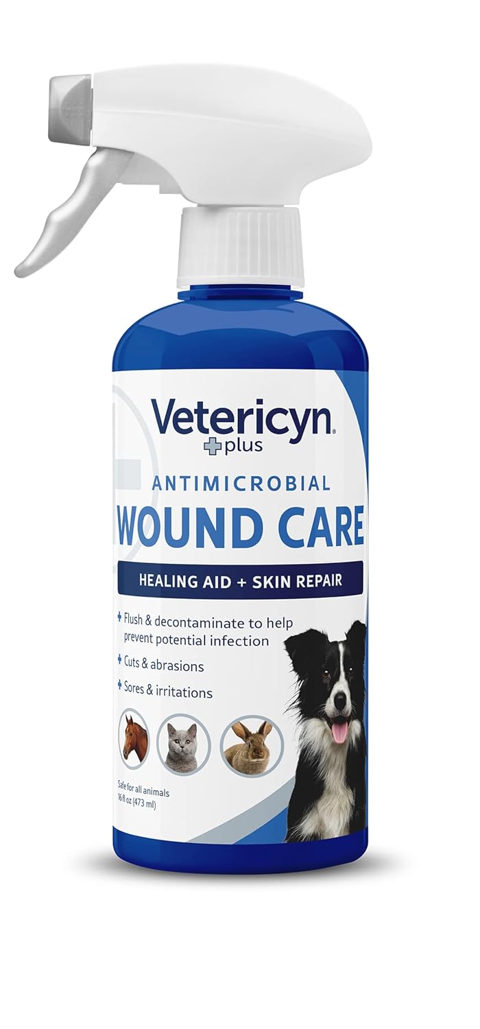 Vetericyn Plus All Animal Wound and Skin Care Animal Wound Spray