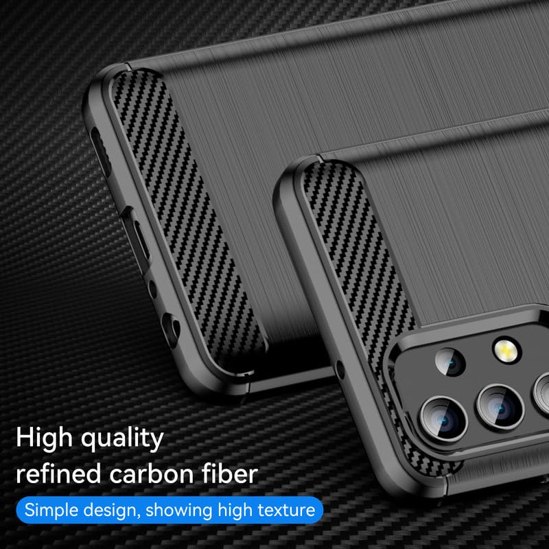 Image of Basic Case for Samsung Galaxy A32 4G (Carbon Fibre Black)