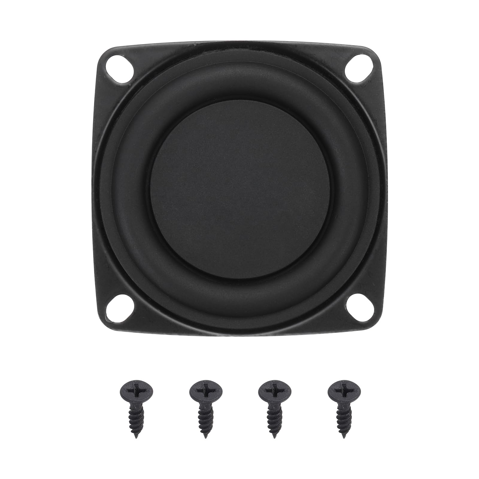 ALIXO Xuniu 2 Pièces Basse Radiateur Woofer Membrane Vibrante Passif Haut-Parleur Subwoofer 70mm DIY Kit de Réparation De Cinéma Maison