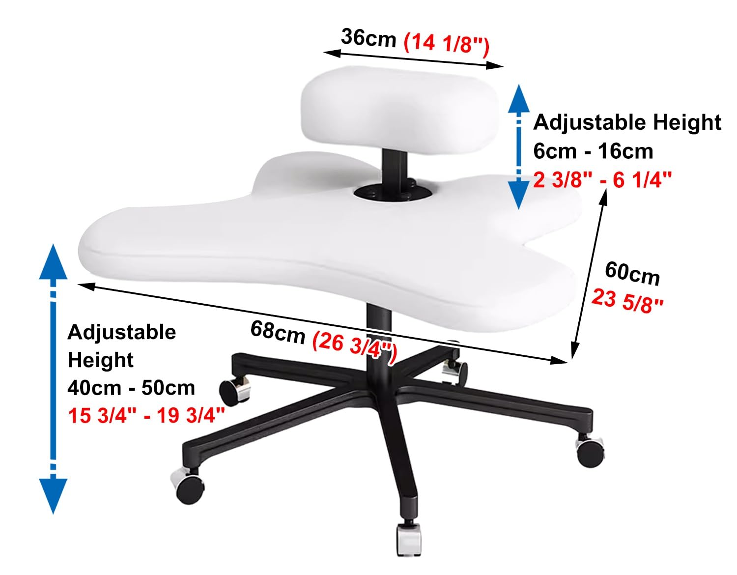Cross Kneeling Meditation Chair, Kniender ergonomischer Stuhl Cross Leg Office Chair Aktiver Bürostuhl zum Sitzen in verschiedenen Positionen, ergonomischer Cross Leg Knee Chair für Yoga-Lie
