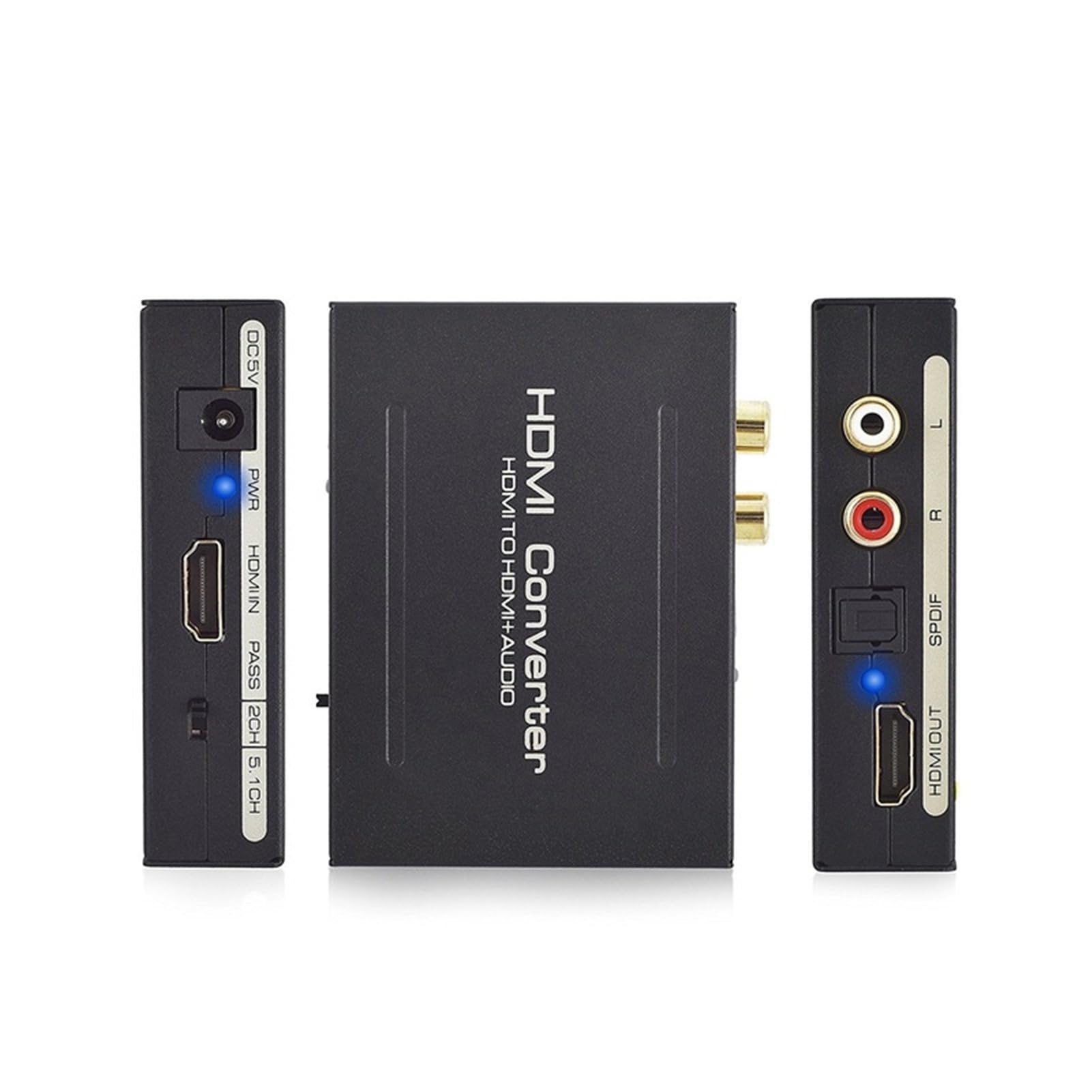 Divisor HDMI 5.1 convertidor Extractor óptico de Alta definición