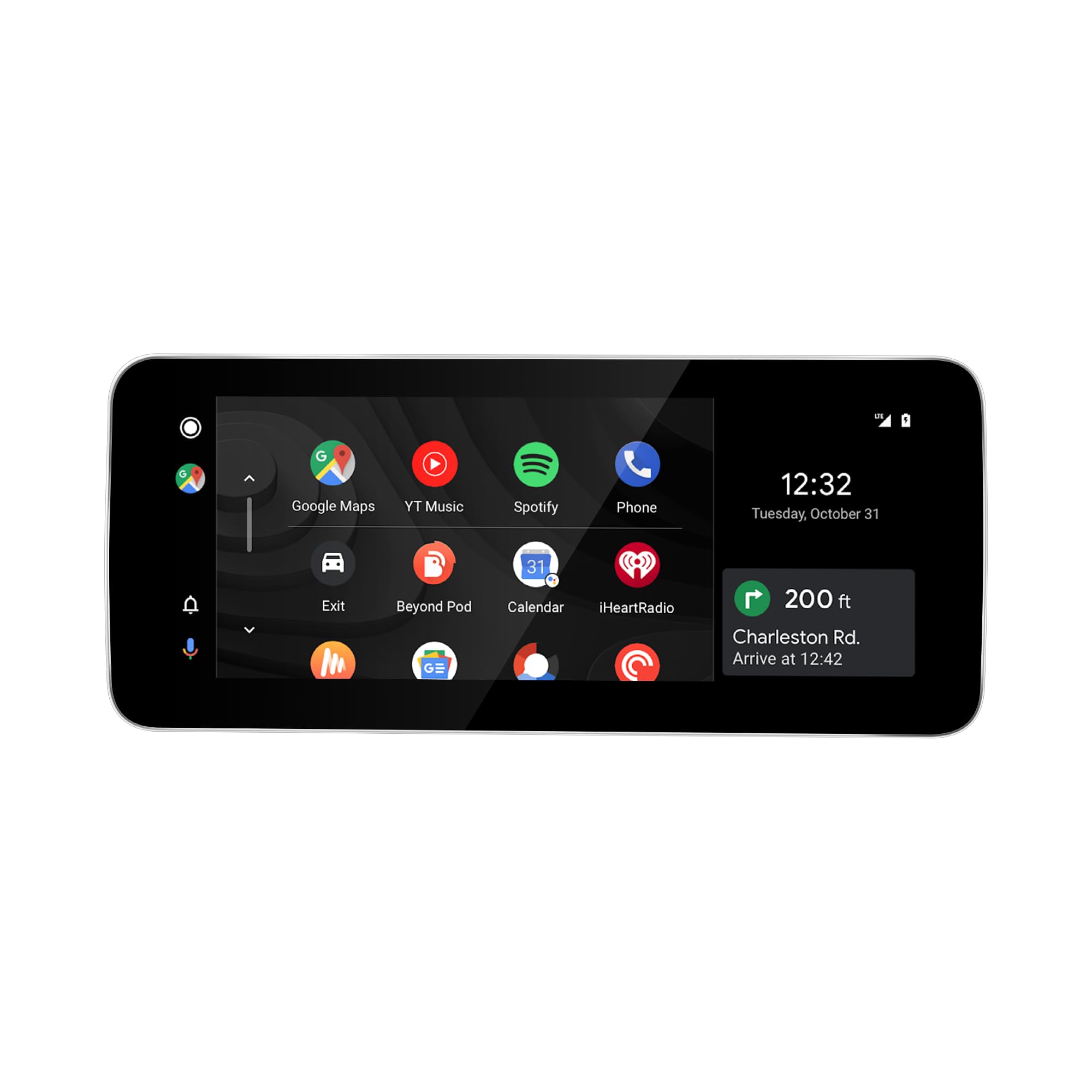 12,3-calowy ekran Android do Mercedesa klasy C W205 A205 C205 S205 NTG 5.5 CarPlay Android Auto pełny (dzielony) ekran Mirroring App Netflix Spotify TikTok nawigacja obsługa kamer pojazdów (128 GB)