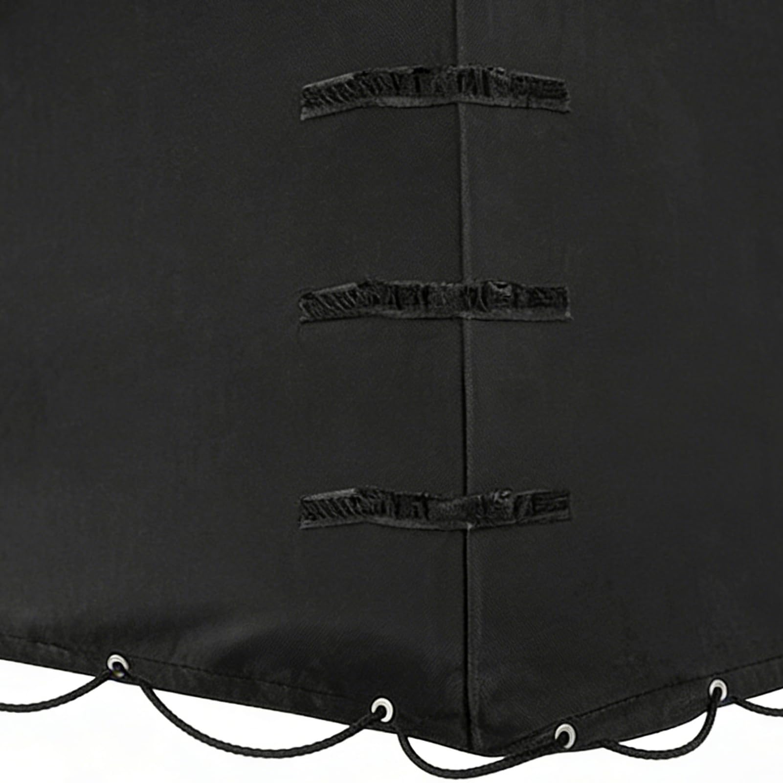 Anhängerplane Hochplane 210x114x90 cm – Wasserdichtes 600D Oxford Gewebe – Reißfeste Anhängerabdeckung UV-Schutz LKW Abdeckplane mit Gummigurt – Schwarz Schutzhaube für PKW Anhänger & Trailer