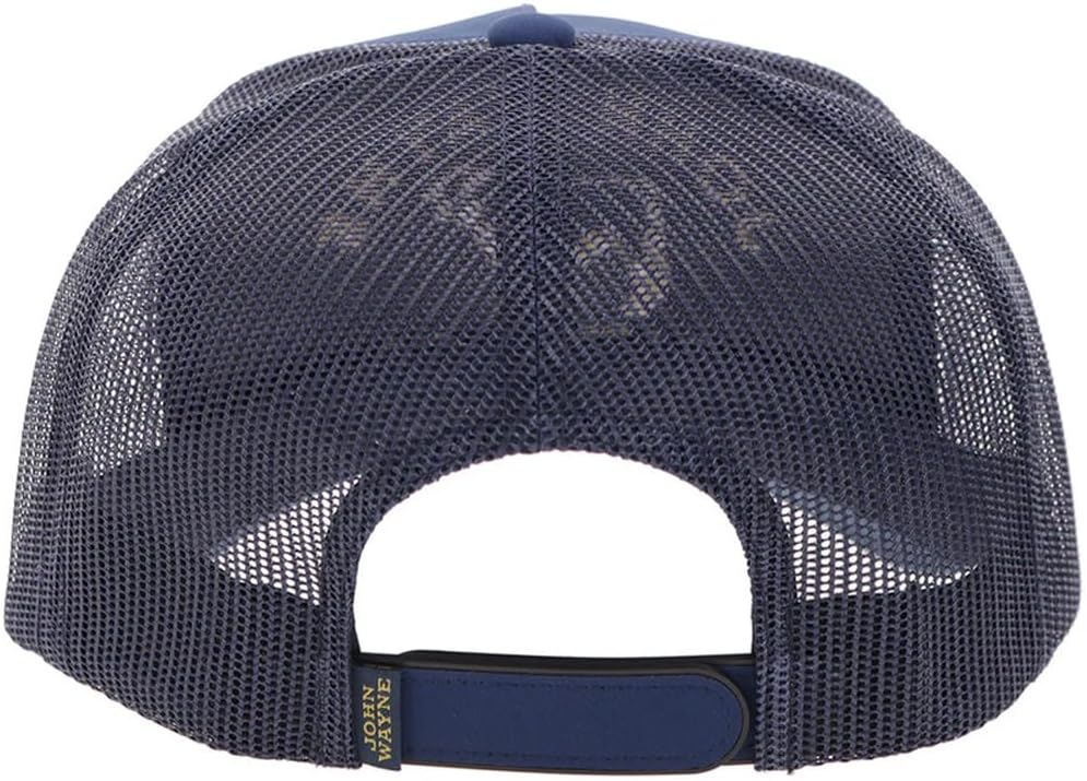 HOOEY John Wayne Cattle Co. Trucker Hat - Adjustable Snapback, Mesh Baseball Cap