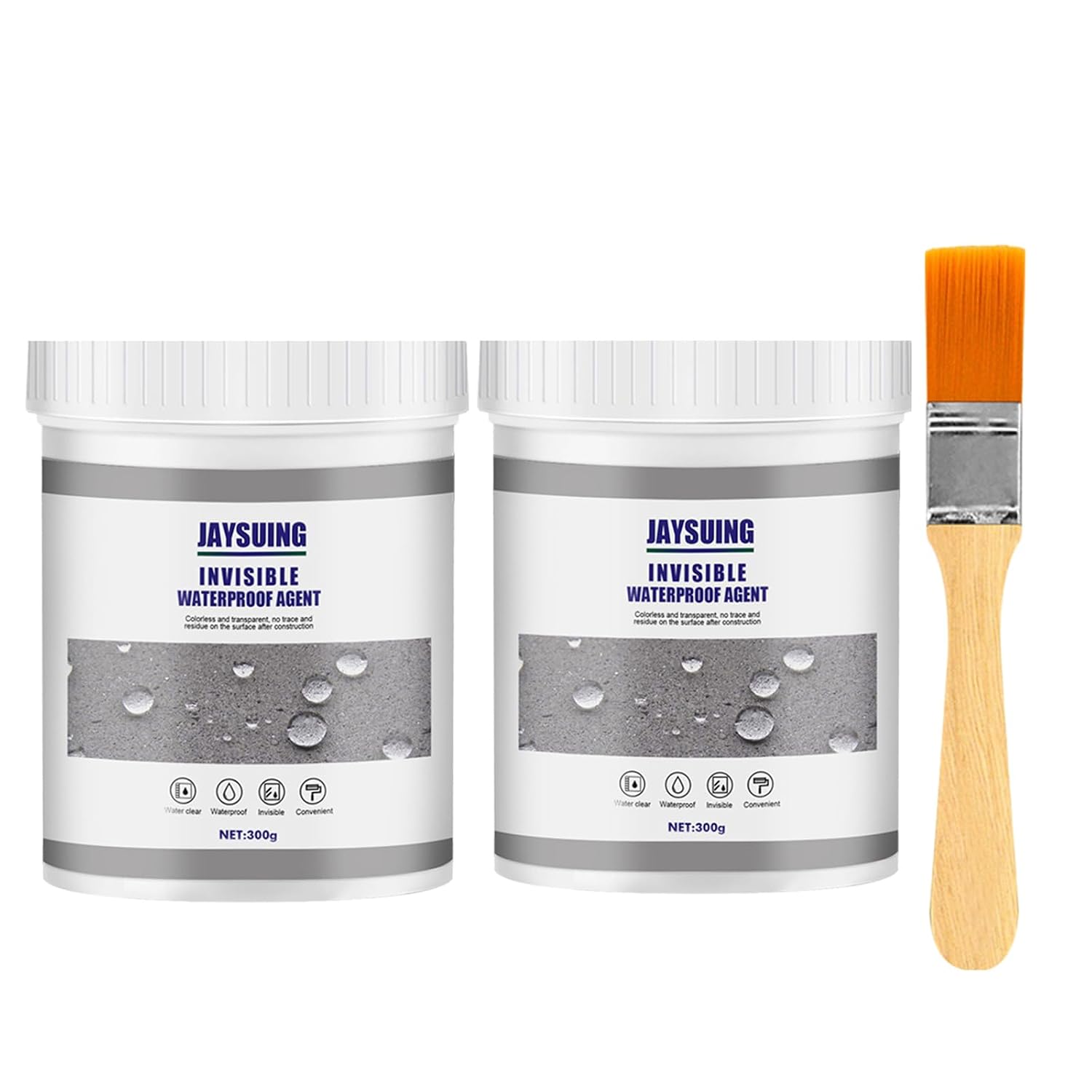Invisible Waterproof Agent, 300g Waterproof Insulating Sealant Clear,Transparent Waterproof Coating Adhesive,Super Strong Invisible Waterproof Leakage