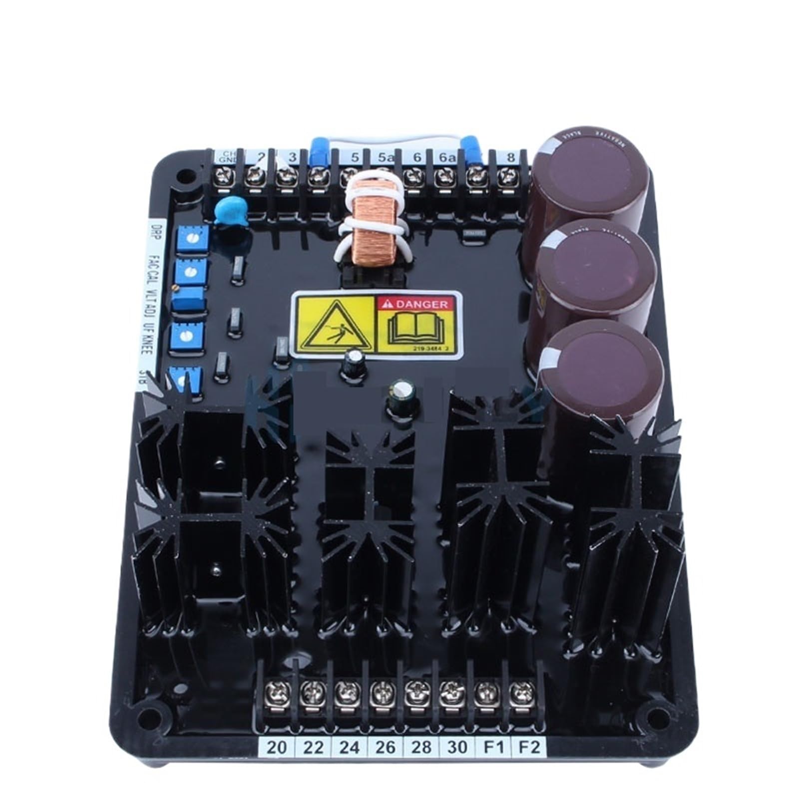 Nvsfzgiyg Avc63-12B1 1Pcs Avc63-12B2 Pressure Board Regulating Avr Diesel Generator Voltage Regulator(Avc63-12B1)