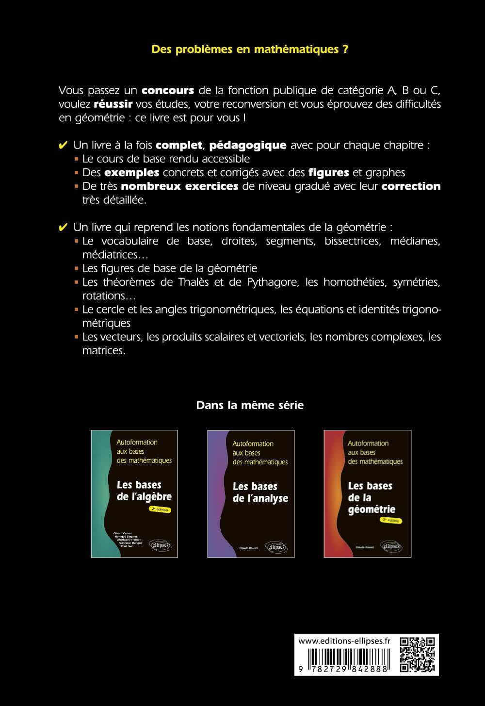 Les bases de la géométrie - 2e édition