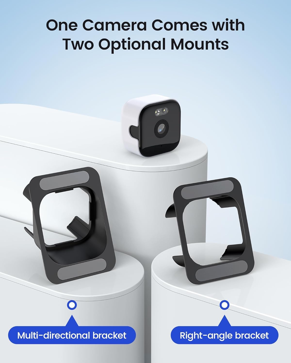 Aqash Window Security Camera 2 Pack 3MP 2K - 5GHz WiFi Wired Safeview Window Camera with Night Vision for Looking Outside Indoor, 24/7 Recording Motion Detection ChroMax AI Color Support — view 2