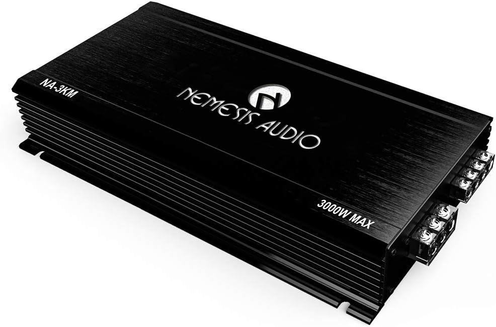 Nemesis Audio NA-3KM 3000 W Max Power 1-CH/Monoblock Car Stereo Amplifier