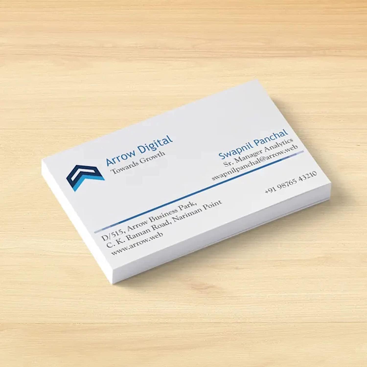 Business Card | Visiting Card | Personalized | Customized Pack of (300)
