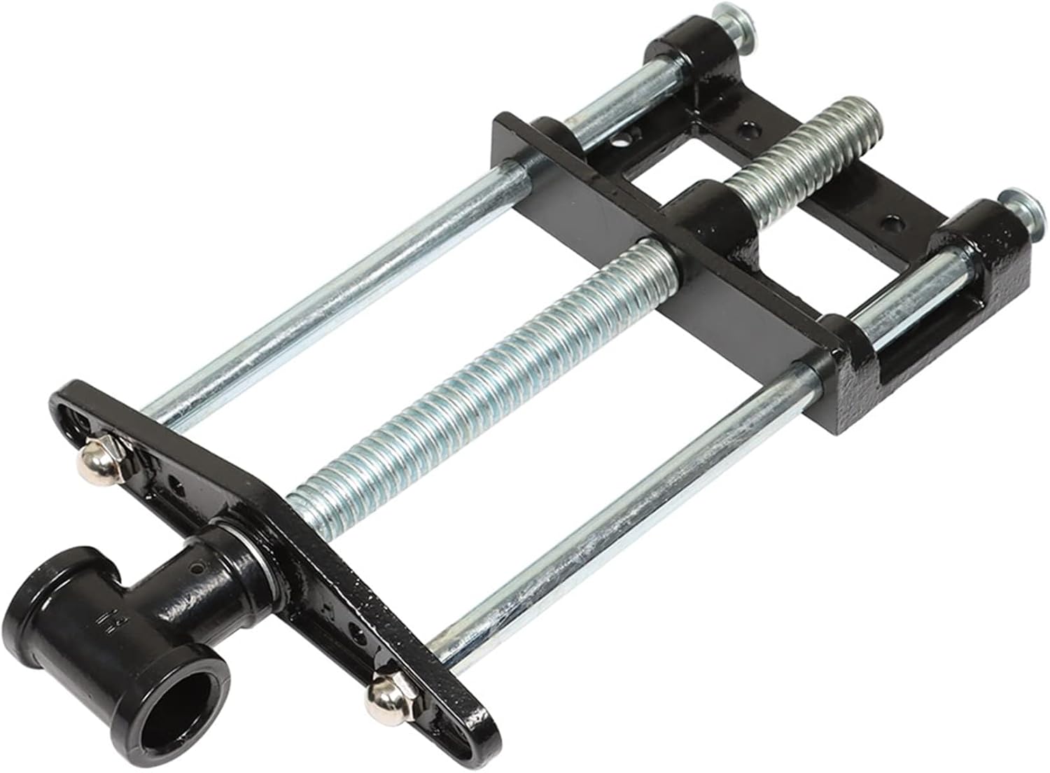 marddpair Woodworking Bench Vise 9 Inch Front Screw Vise Fit for Work bench Chrome Plating Leg Vise