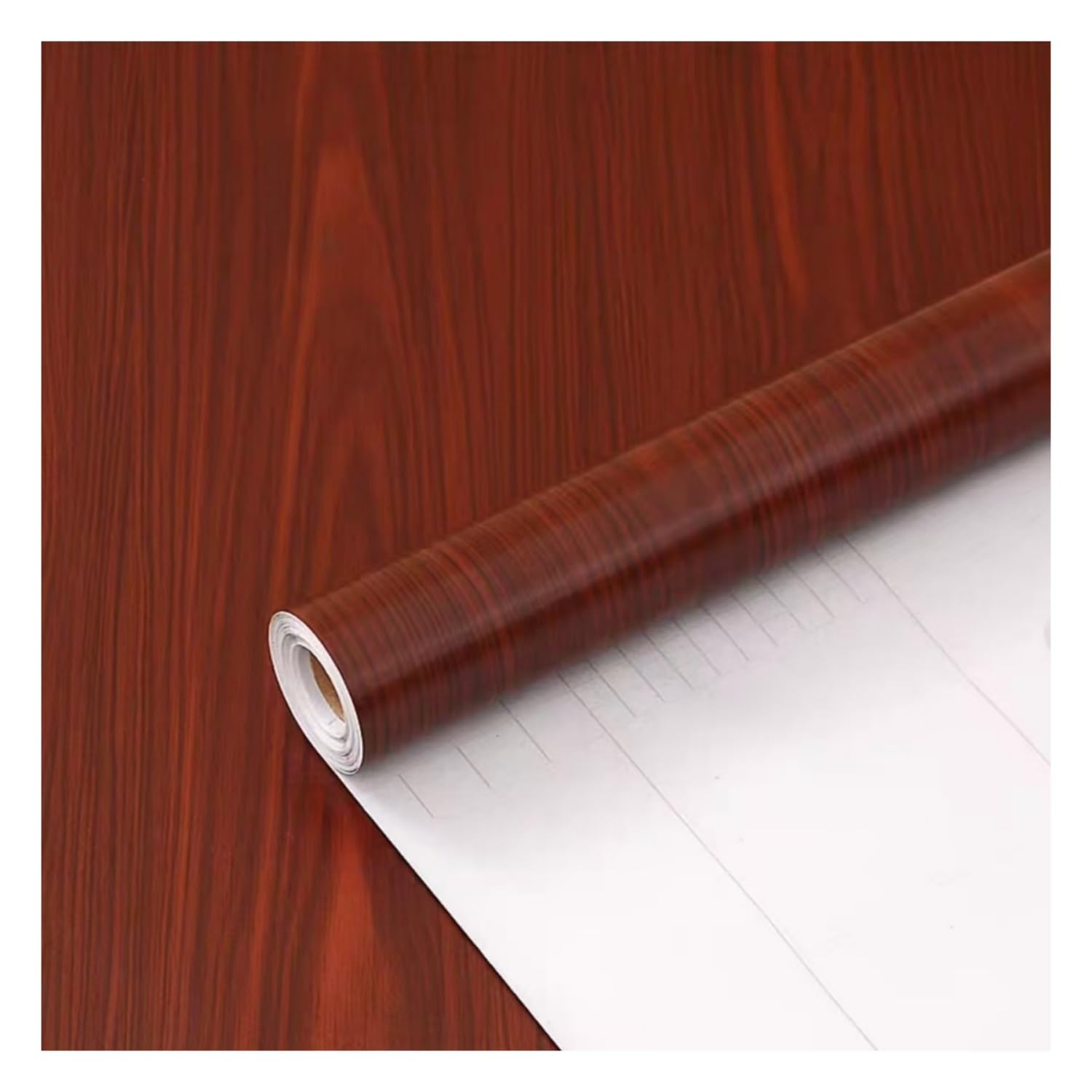 Lxlambentive C Wood Self Adhesive Wallpaper, Pv Vinyl Wrap, Removable Furniture Stickers, Waterproof Wood Grain Film, 1 Roll For Doors, Abinets & Tables(,15Cm*10M)