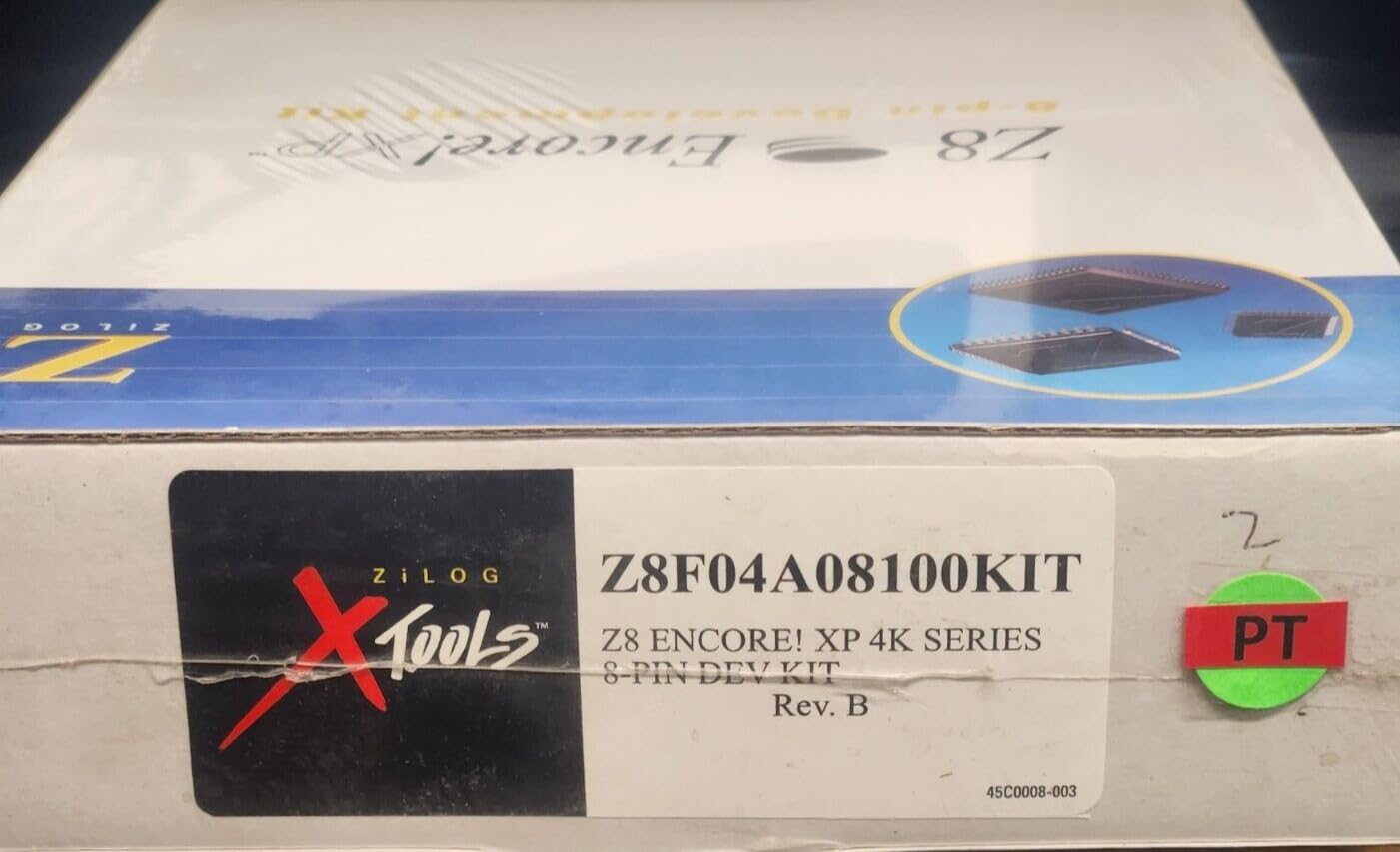 (1 PC) Z8F04A08100KIT Zilog Z8 Compatible with ENCORE XP 8-PIN EVAL BRD