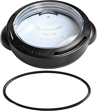 SPX5500D Pool Pump Lid,Strainer Cover with Lock Ring and O-Ring Replacement Compatible with Select Hayward Matrix Pump and Filter,SPX5500D Pump Strainer Lid