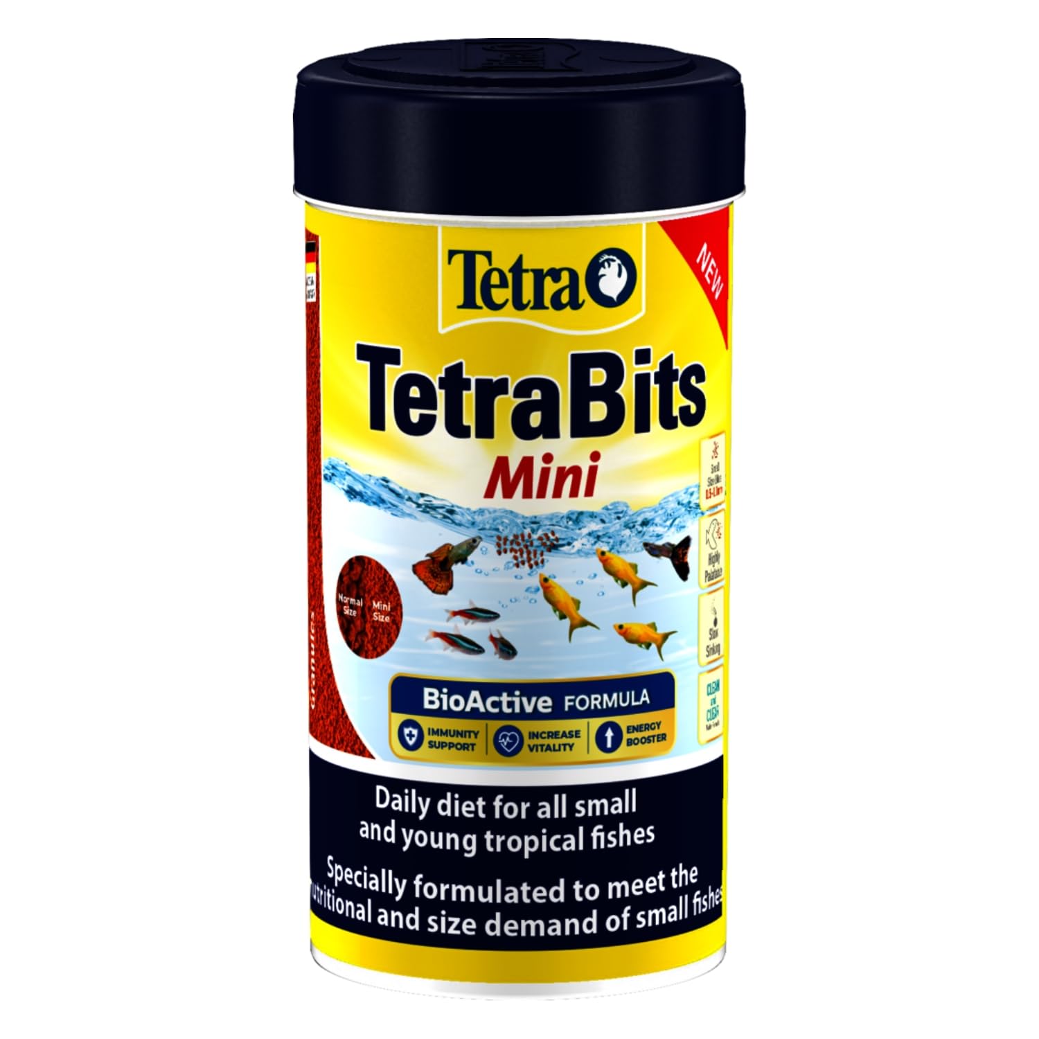 TetraBits Mini Fish Food A Daily Diet for All Small and Young Tropical Fishes Optimal Growth of Fish and Minimal Waste Clean and Clear Water 35 Gram Pack (B0D6KGLNYZ) Amazon Price History, Amazon Price Tracker