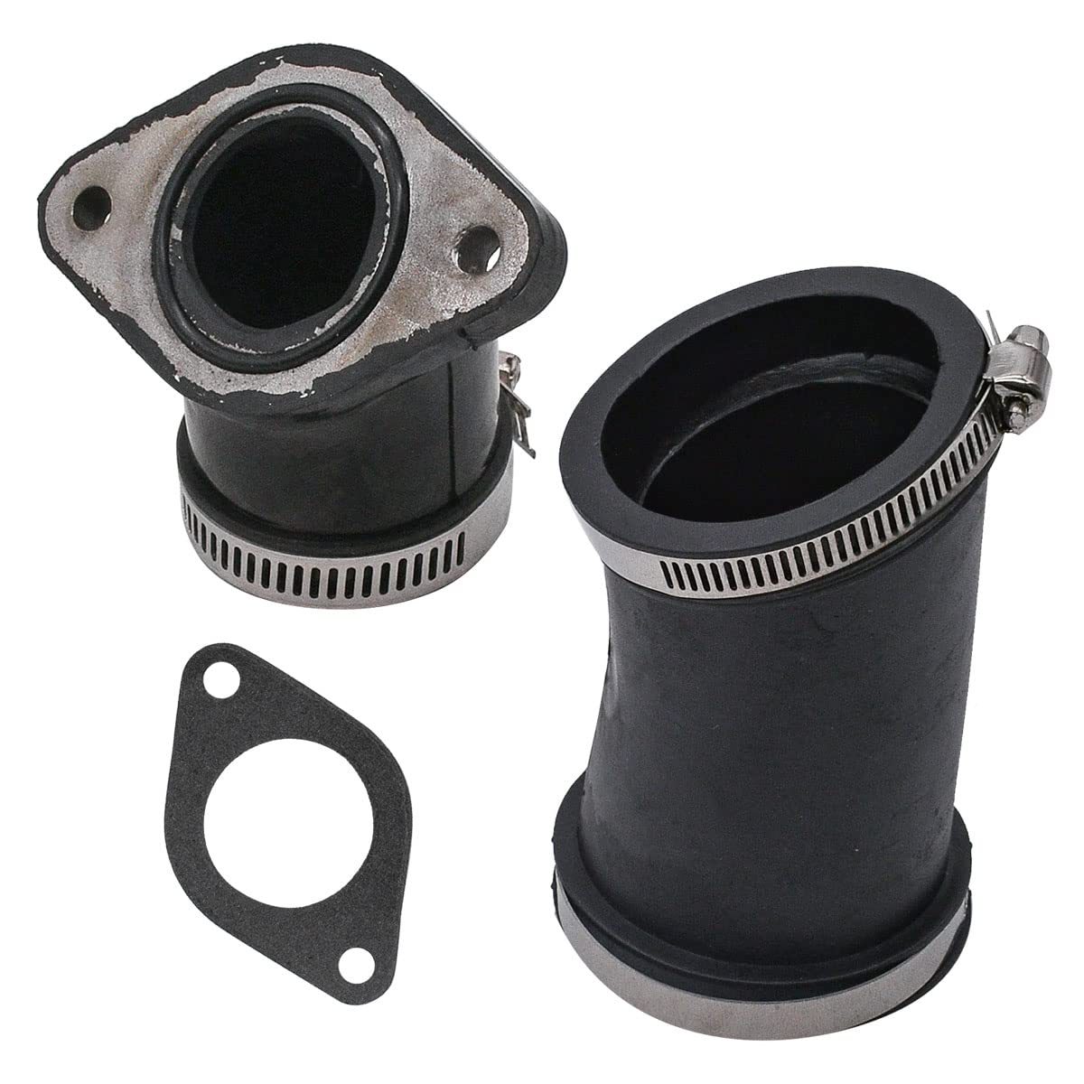 Intake Manifold Boot & Air Cleaner Boot Fit for Arctic Cat 250 300 1998-2005 with Gasket Replace # 3402-533 0470-347