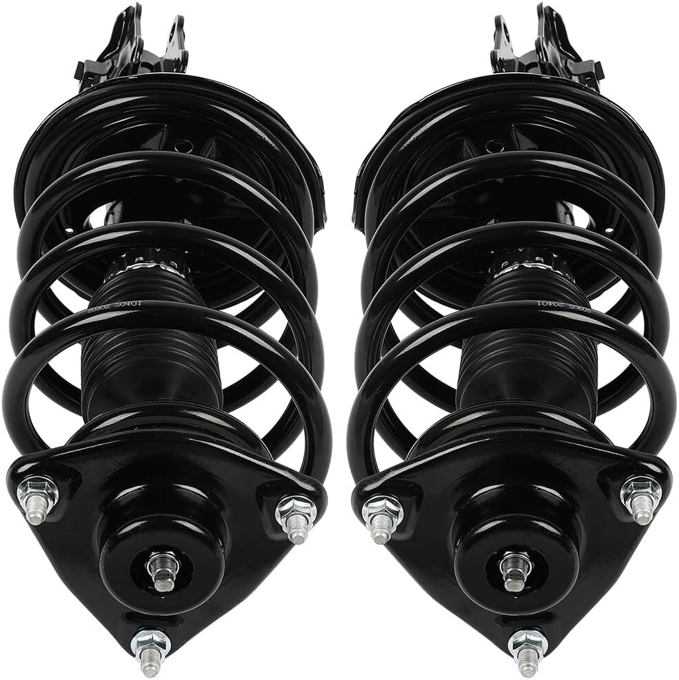 Front Left and Right Struts Assembly Shock Absorber with Coil Spring for Kia Forte 2010-2013 for Kia Forte Koup 2010-2013 for Kia Forte5 2012-2013,172721 172720
