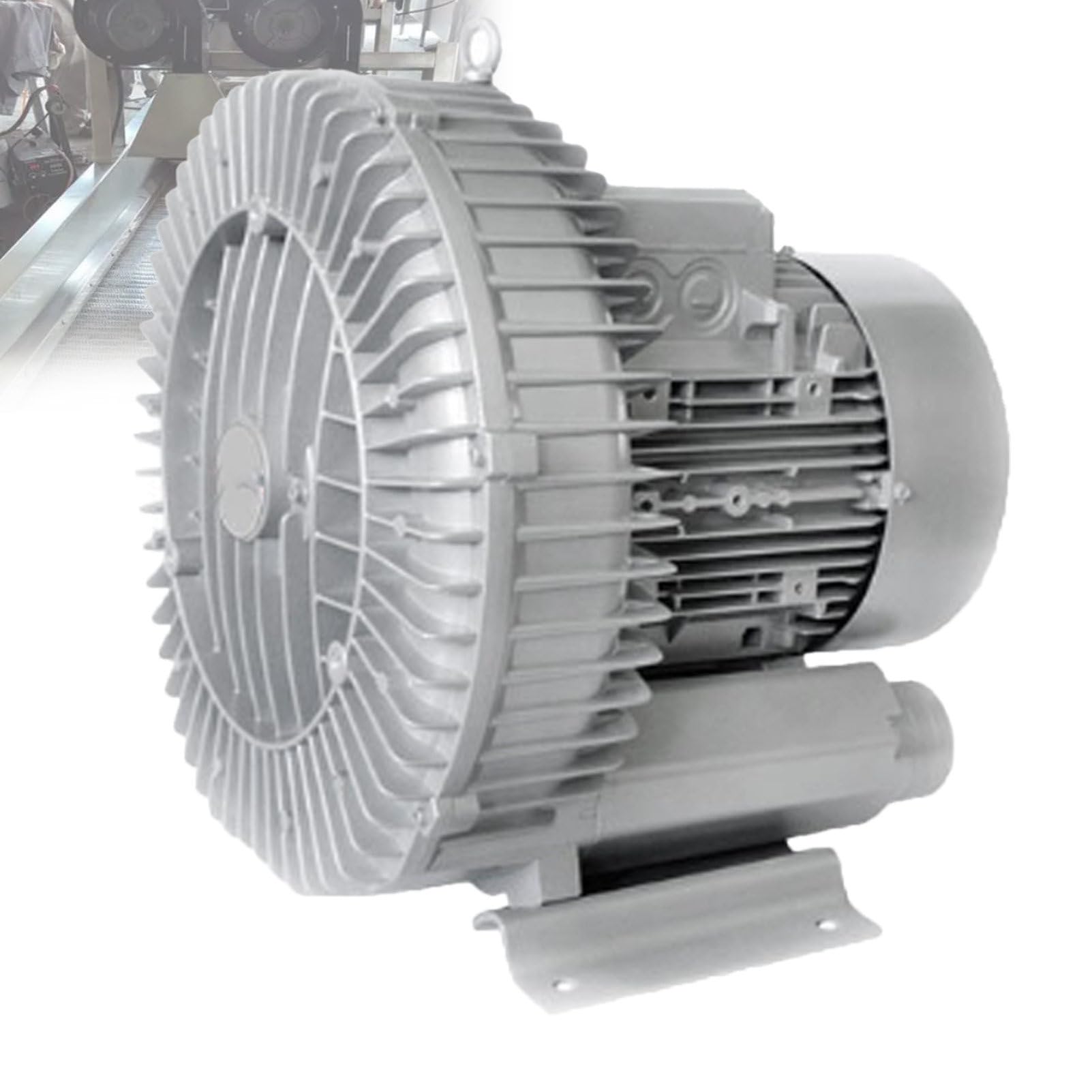 Pvxa Large Airflow Type High-Pressure Vortex Ring Blower,120W-7500W Regenerative Blower,for Sewage Aeration Aquarium Fish Pond ThreePhase-7500W/10.05HP