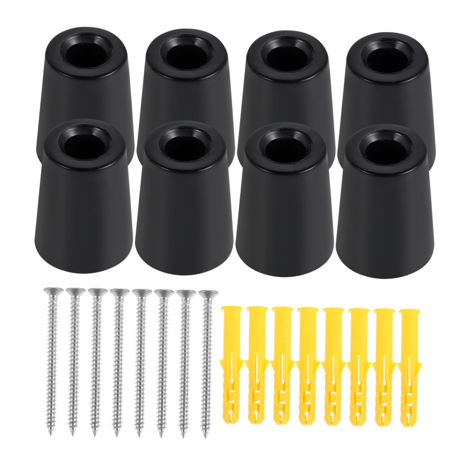 Gogogmee Ski Storage -Mounted Ski and Snowboard Holder Secure Clips and Screws for Easy Installation