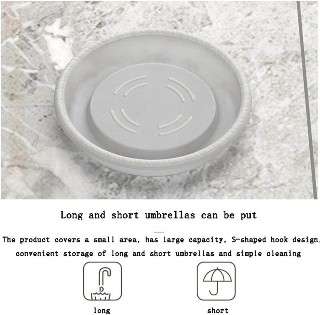 Iron Umbrella Rack Nordic Beach Umbrella Storage Rack Hotel Lobby Balcony Office Umbrella Bucket Rain Gear(E)