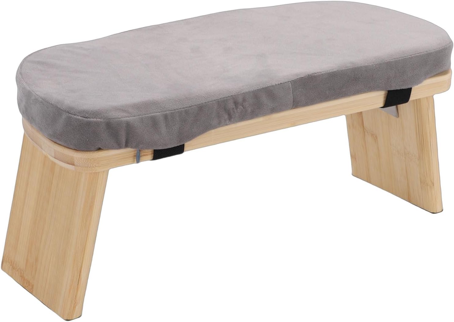 Meditation Bench, Ergonomic Meditation Stool with Removable Cushion for Home, Yoga & Tea Ceremony