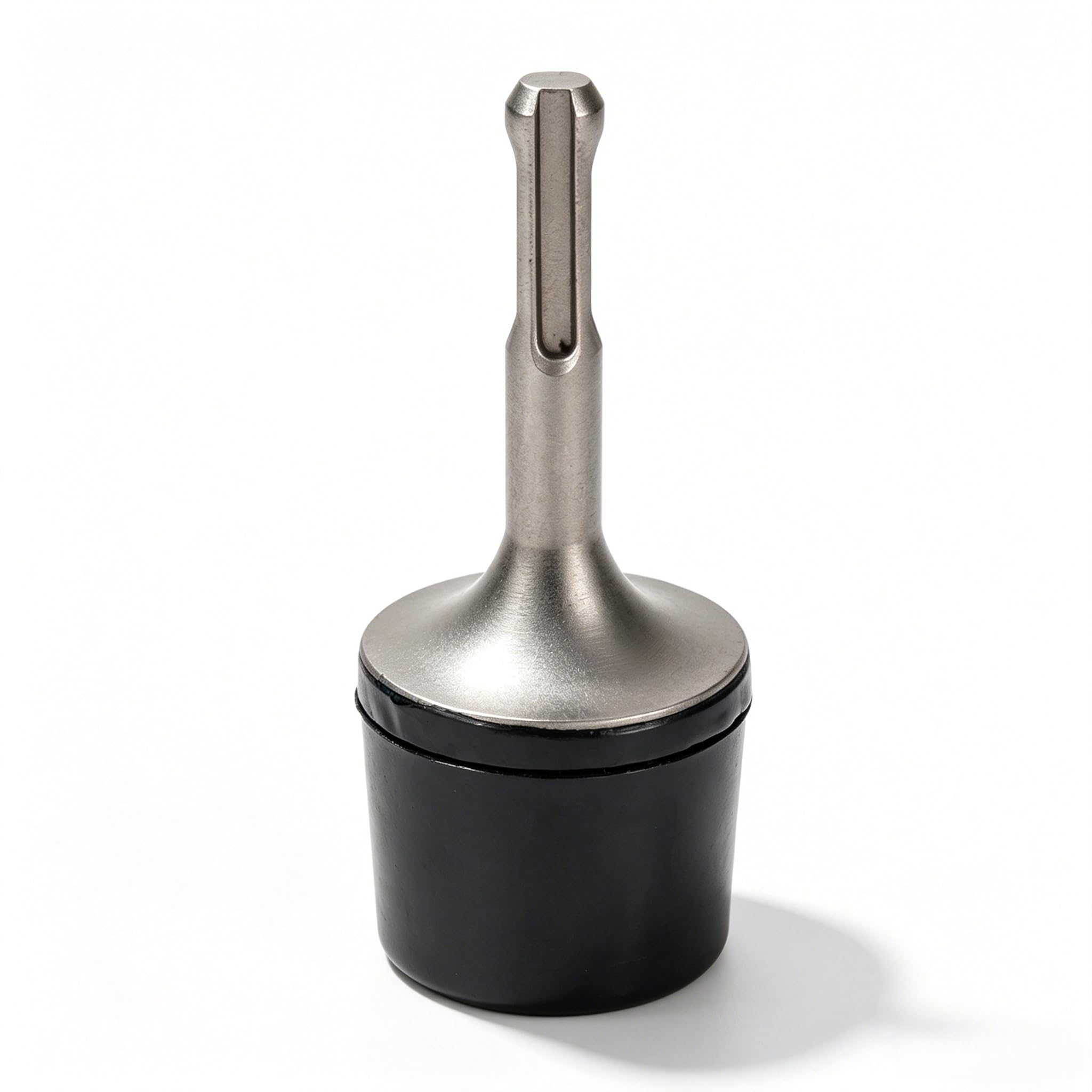 Radiator Vibrator Tool, Electric Hammer Vibrator & Round Shank Attachment, Rubber Power Tool Hammer, for Sewage Flushing, Edge Sealing and Tile Laying