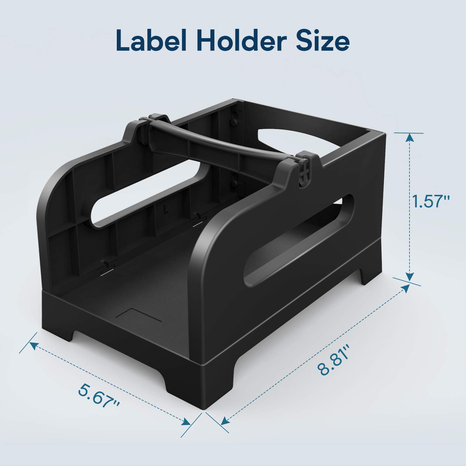 MUNBYN Label Holder Thermal Label Tray Printer Paper Holder for Rolls