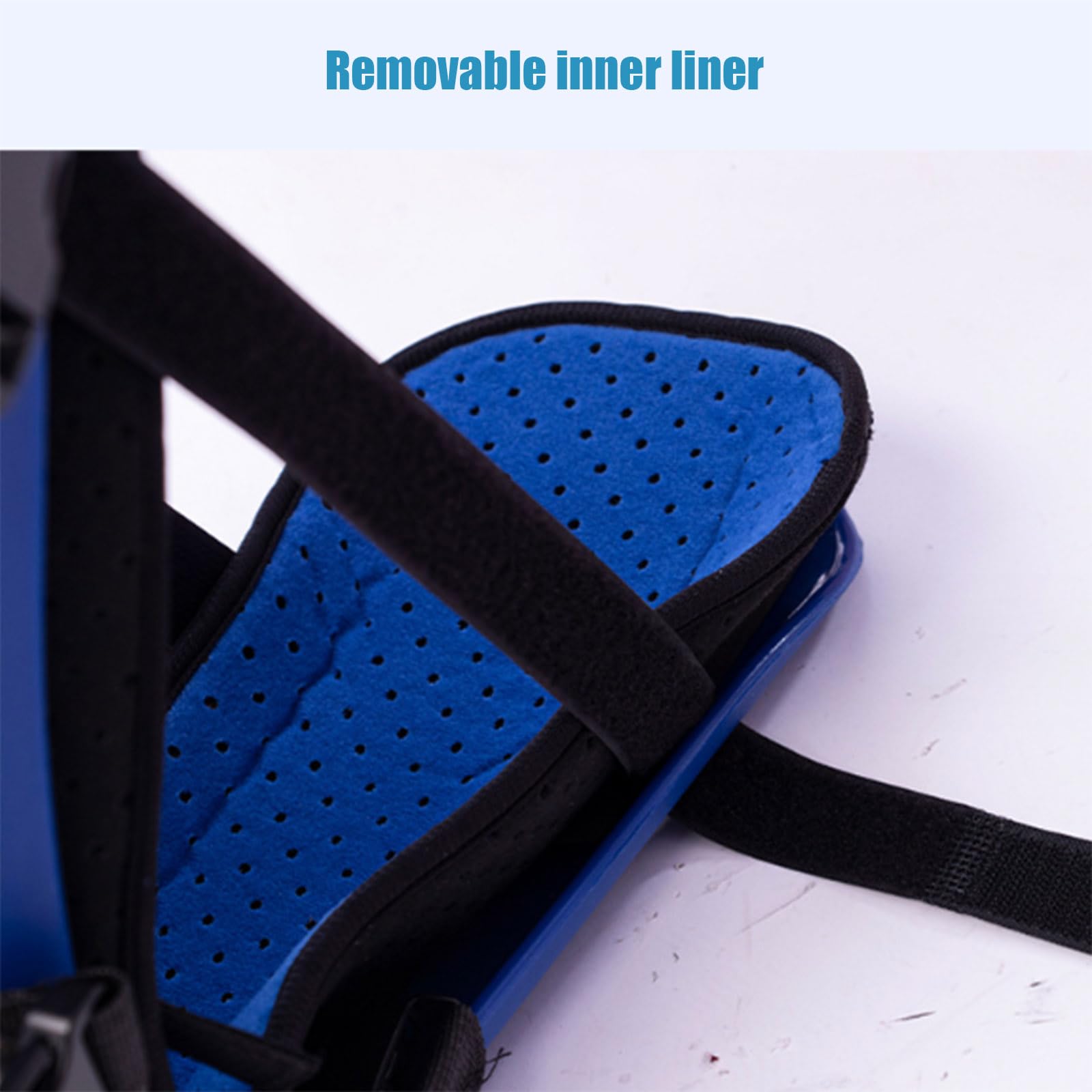 HUANGJUN Soporte para caída del pie Fascitis plantar Férula nocturna para el pie Soporte ajustable para tendinitis de Aquiles para fascia, tendón y recuperación posoperatoria, B, S