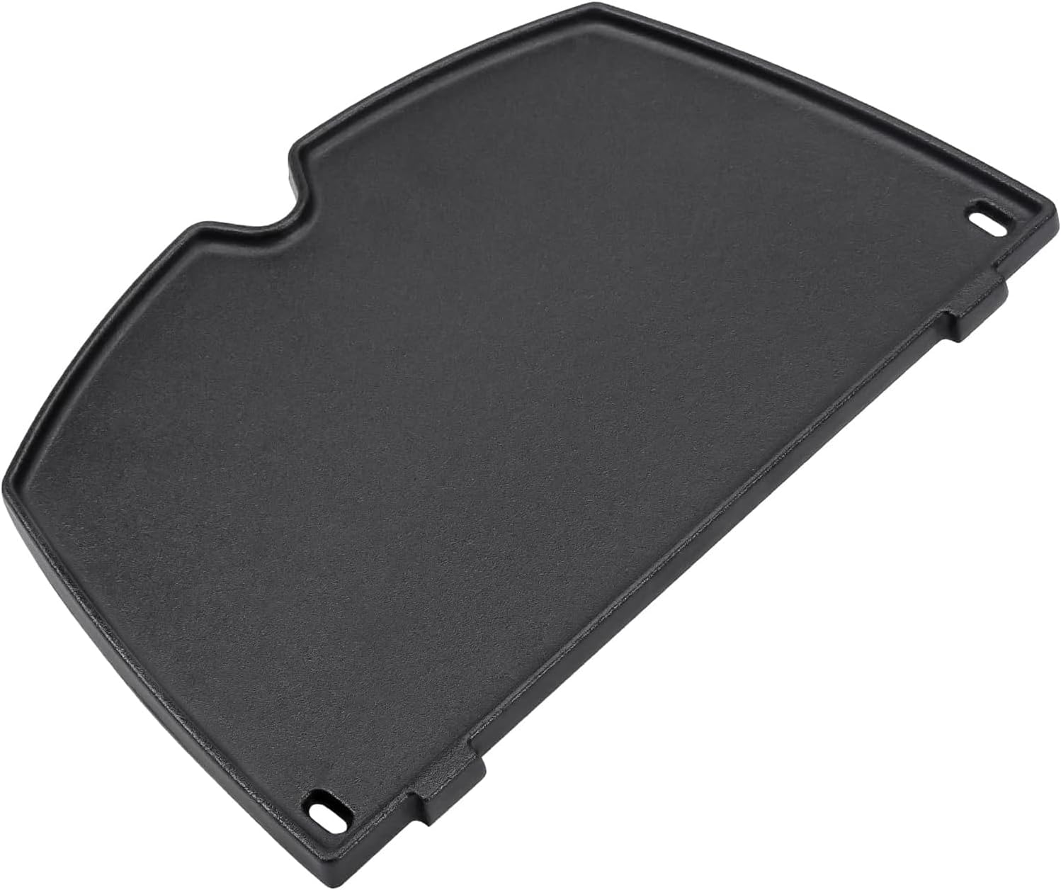 QuliMetal 6559 Grill Parts Cast Iron Cooking Griddle for Weber Q200, Q2000, Q220, Q2200, Q240, Q260, Q2400 Series Gas Grills Accessories for Weber Q Griddle, 15.3 x 10.8 Inches