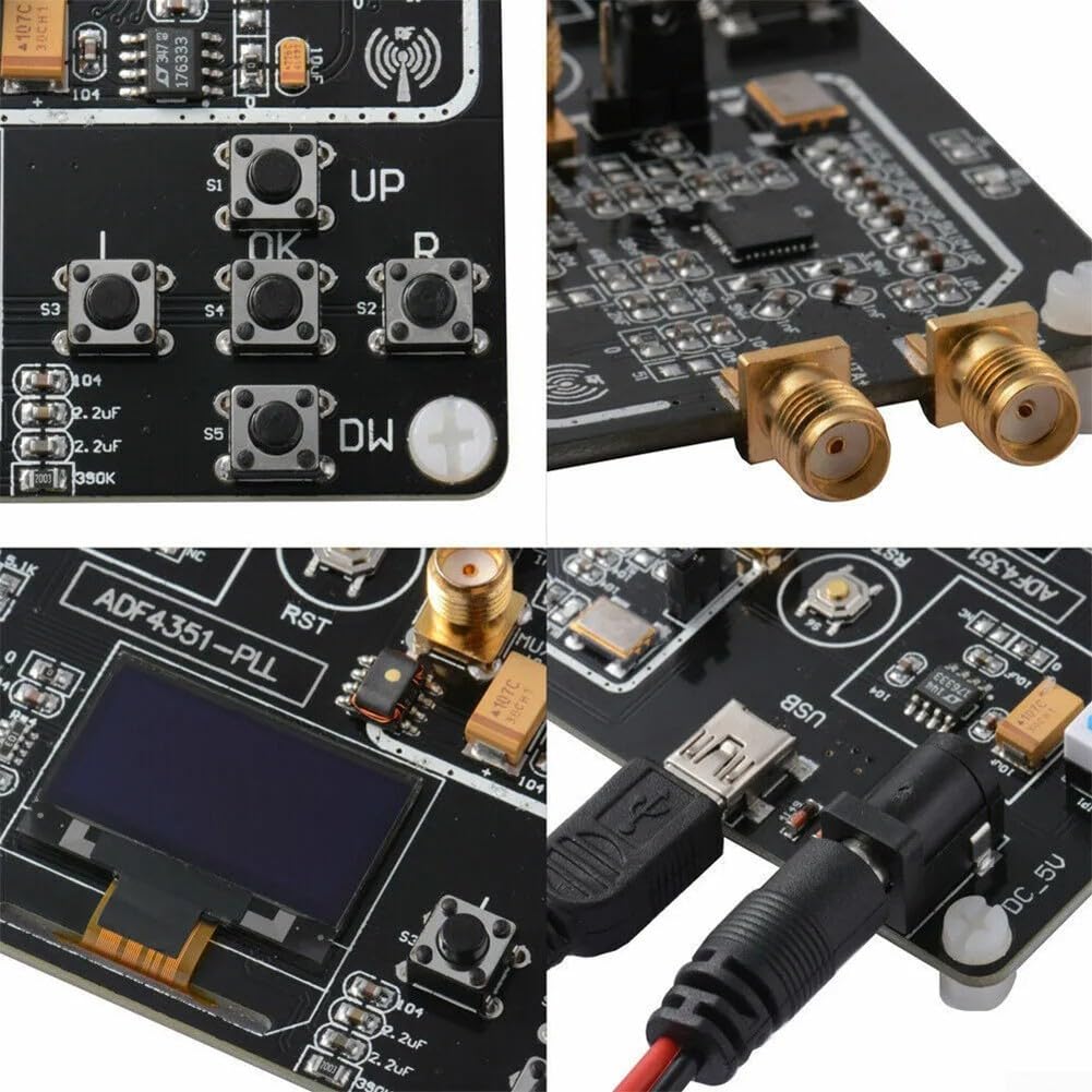 Modulo di frequenza di spazzata PLL del generatore di segnale di ADF4351 rf, 35MHz 4400MHz, esposizione di OLED