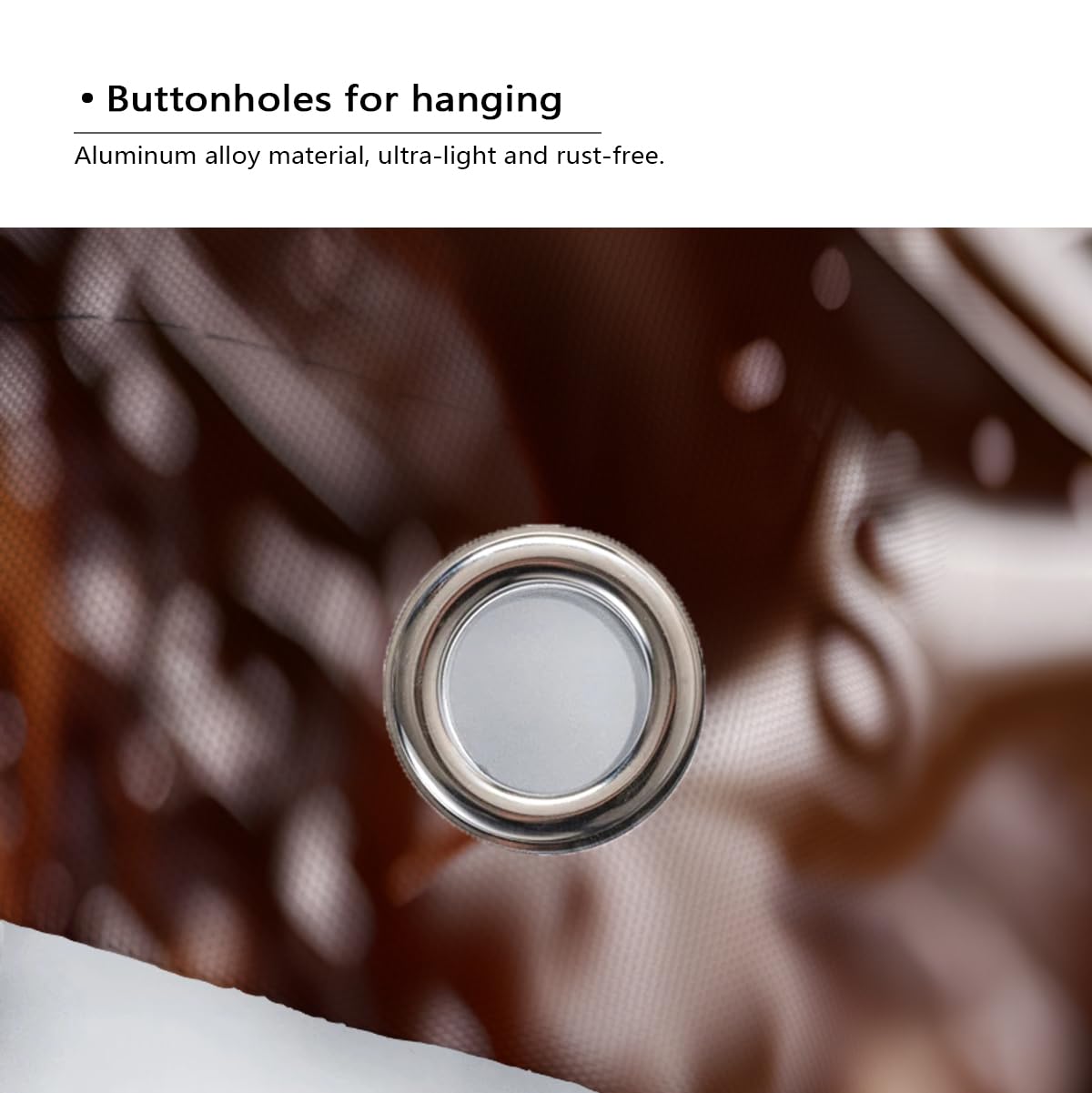 Dunkler Kakao-Wirbel Duschvorhang kreative Food-Deko 150 x 200 cm
