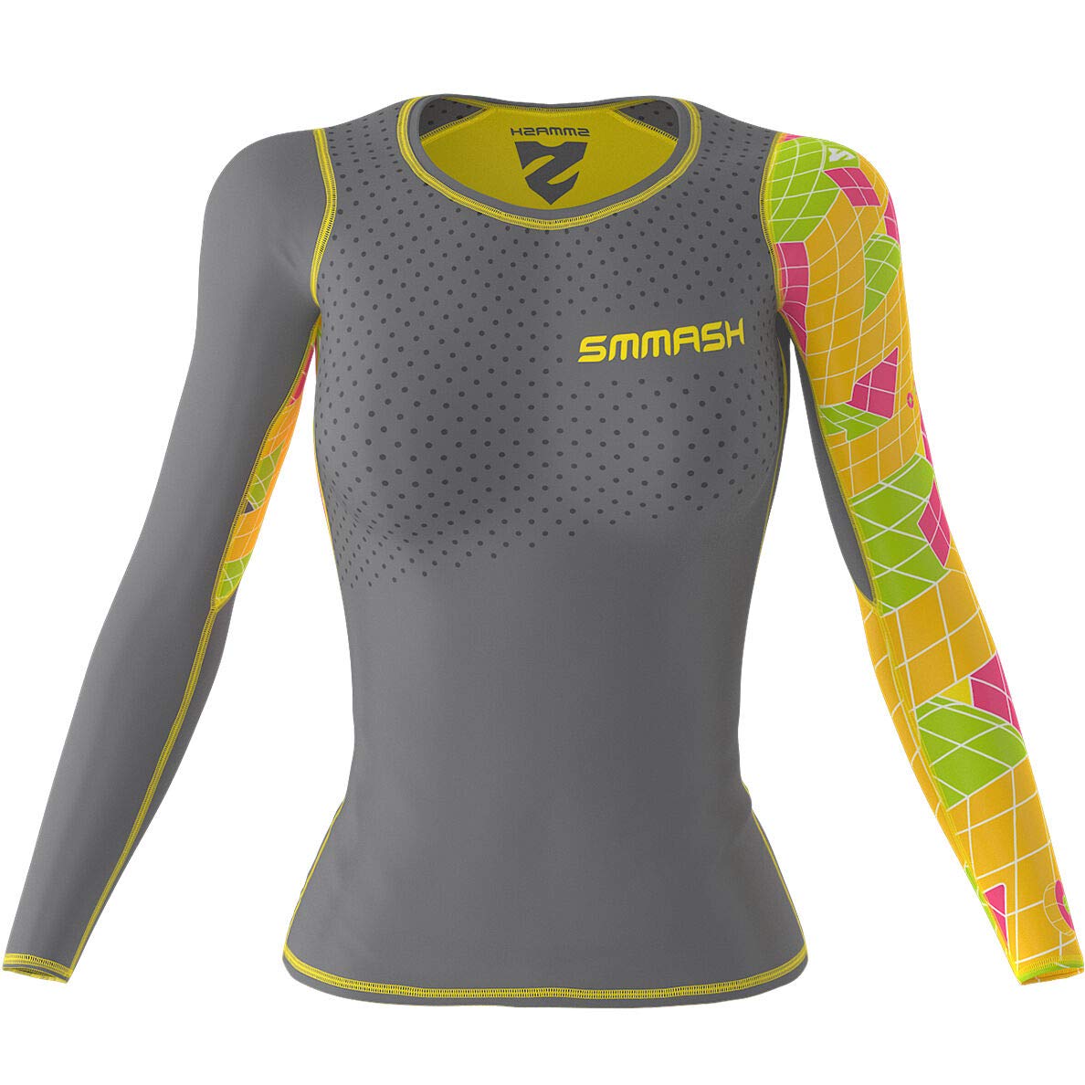 SMMASH Pride Womens Long Sleeve Compression Tops, Breathable and Light, Functional Thermal Shirt for Crossfit, Fitness, Yoga, Gym, Running, Sport Long Sleeved, Antibacterial Material… — view 15