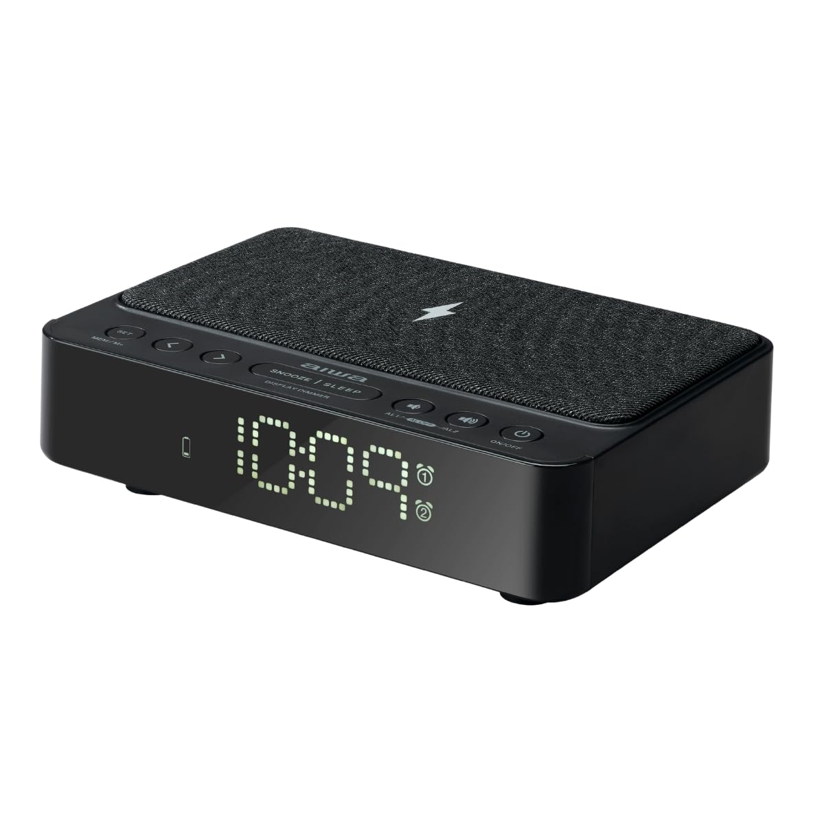 Aiwa Cr-30-bk Negro - Radio Reloj Despertador