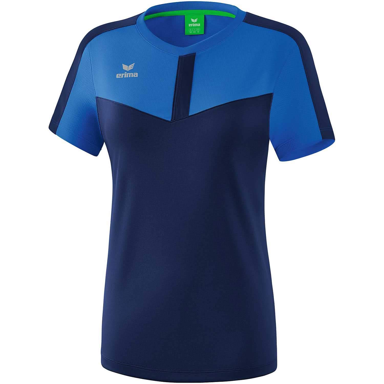 Erima Squad Function T-shirt - New Royal/New Navy, Size 38