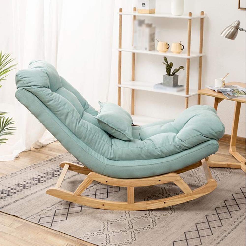 Sillones reclinables Silla Mecedora Tumbona Sillón reclinable para Embarazadas Silla de Comedor Dormitorio Sala de Estar Balcón Terraza Junto al Lago Dormitorio de p(