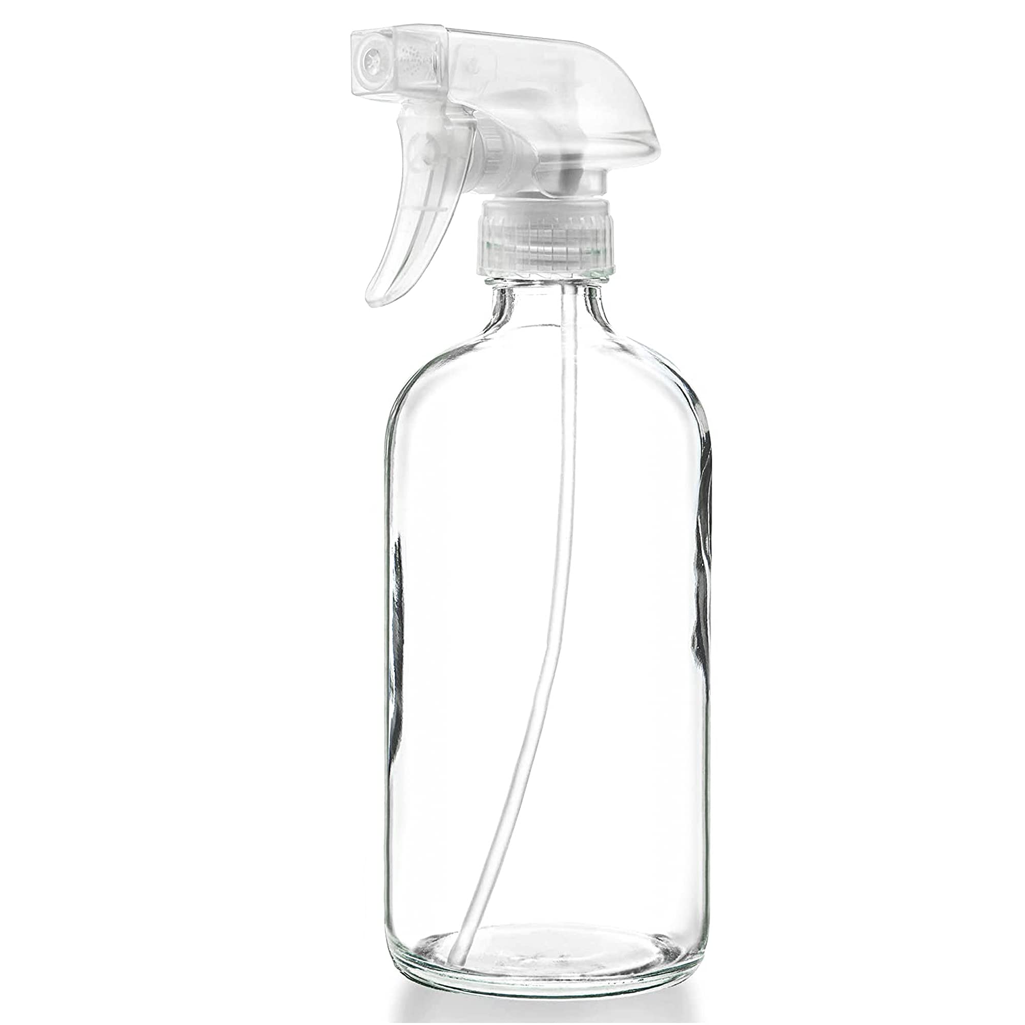 Spray Bottle Glass – Clear Spray Bottle for Homemade Products, Essential Oils, Gardening – Non-BPA Glass Cleaning Bottle – Planet-Friendly Glass Spray Containers with Adjustable Nozzle