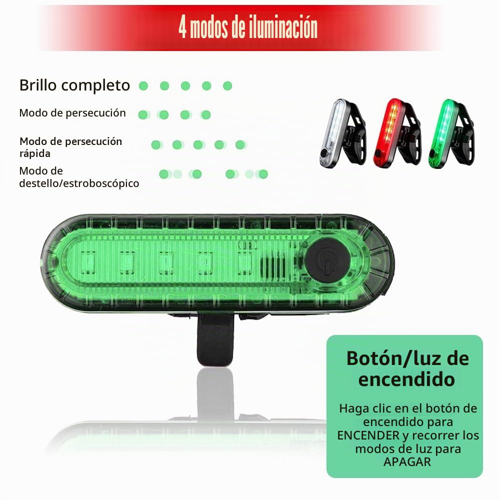 DONGKER Luces LED de navegación para barcos, 6 unidades de luces de navegación USB, 3 tipos de modo intermitente, luz de señalización para barco marino y yate