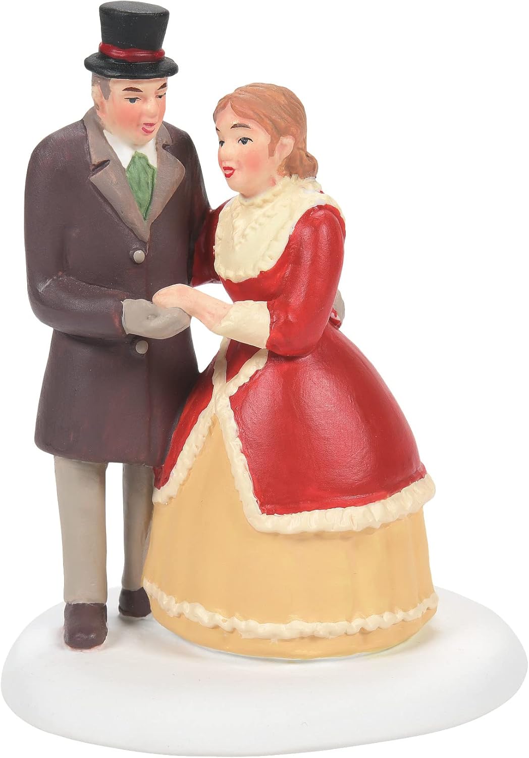 Department 56 Dickens Village Accessories a Christmas Honeymoon Figurine, 2.72 Inch, Multicolor