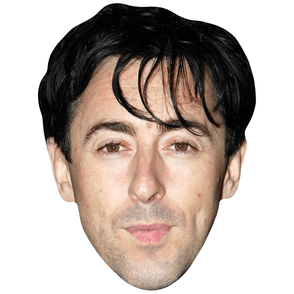 Alan Cumming (Young) Celebrity Mask, Flat Card Face, Fancy Dress Mask