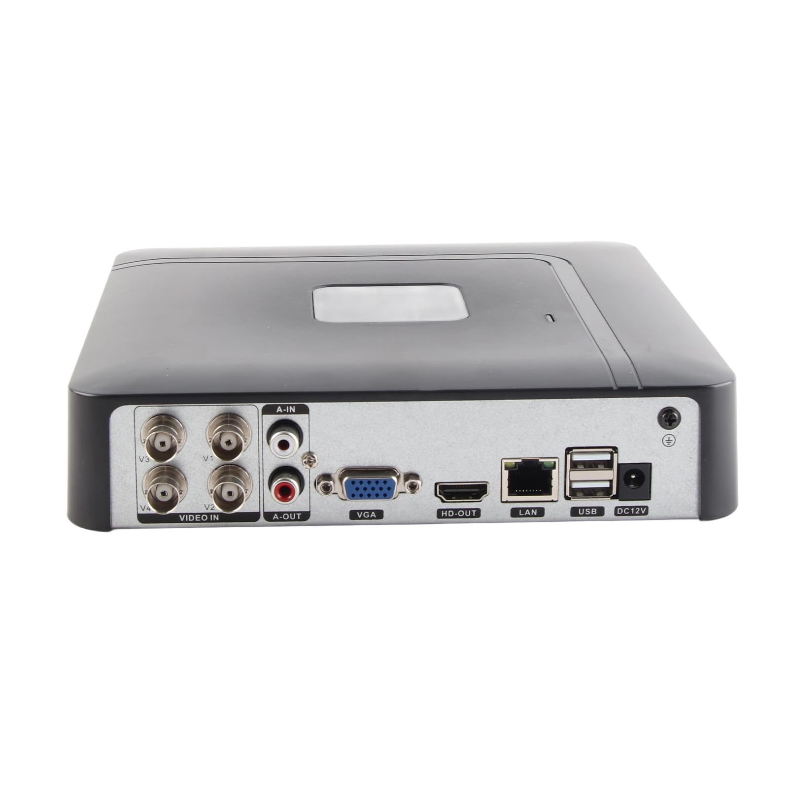 Enregistreur CCTV de sécurité 4 canaux 4CH CCTV de sécurité AHD/CVI/TVI/DVR/NVR Enregistreur vidéo en Temps réel 5-en-1 100-240V(100-240V EU)