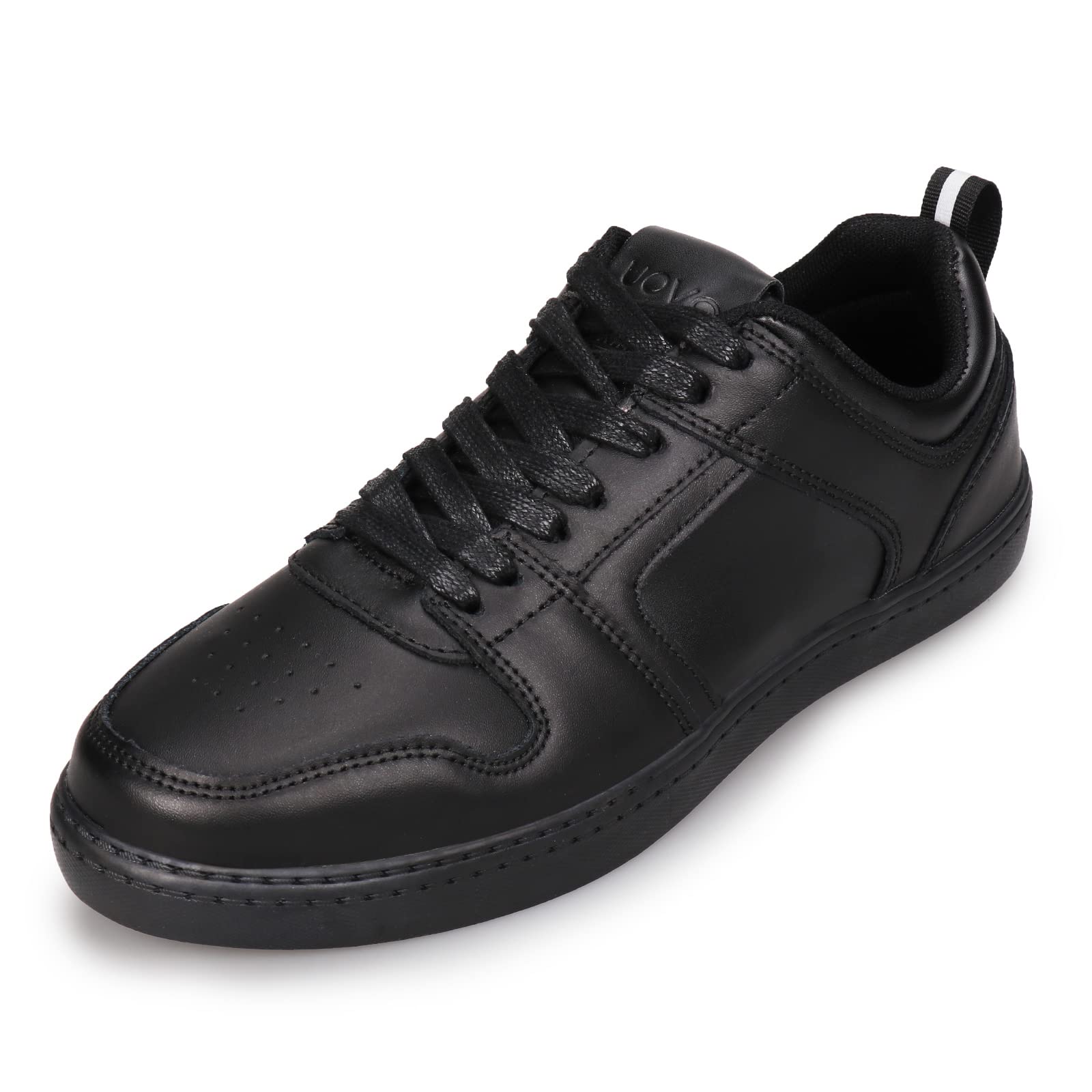 UOVO Zapatos Casuales Hombre — Transpirables, Suela Antideslizante y Plantilla amortiguada — Estilo Zapatos de Cuero/Zapatillas Deportivas, Tallas 44