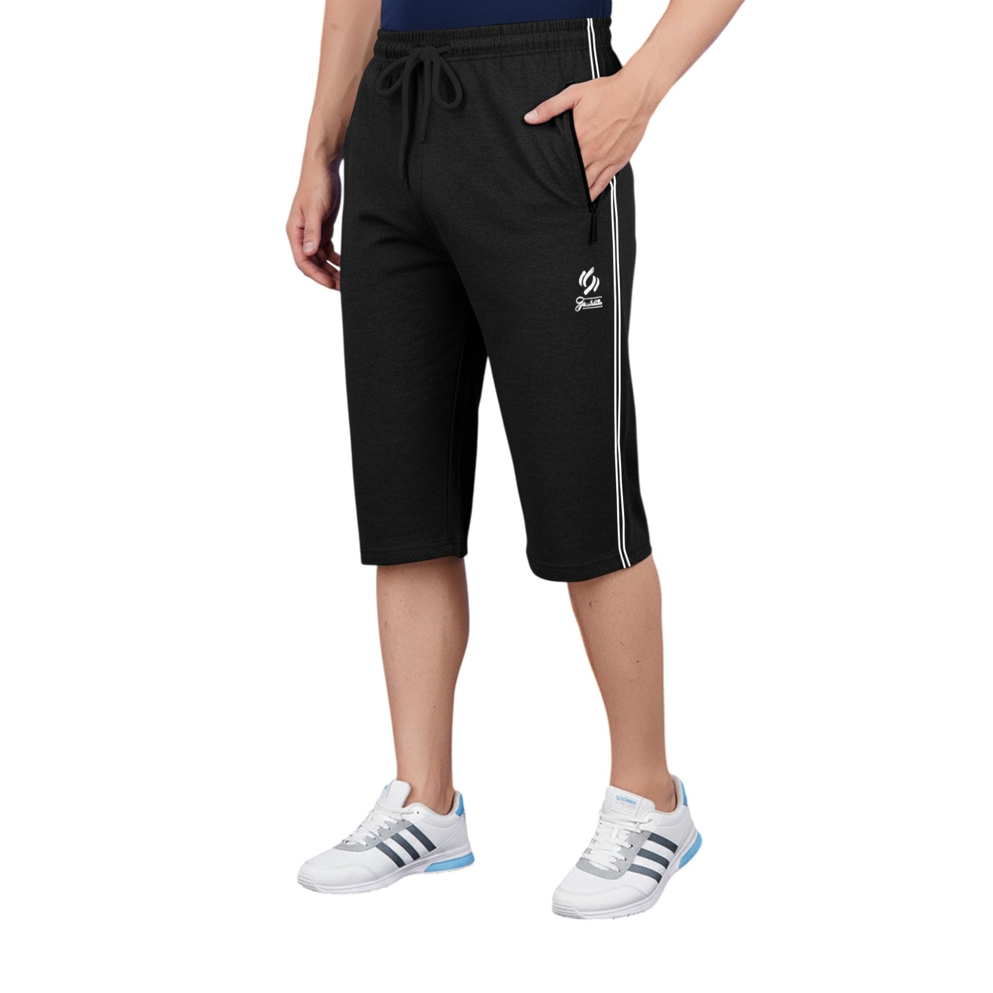 guide Men's Regular Fit Three Fourth Capri-picture-48