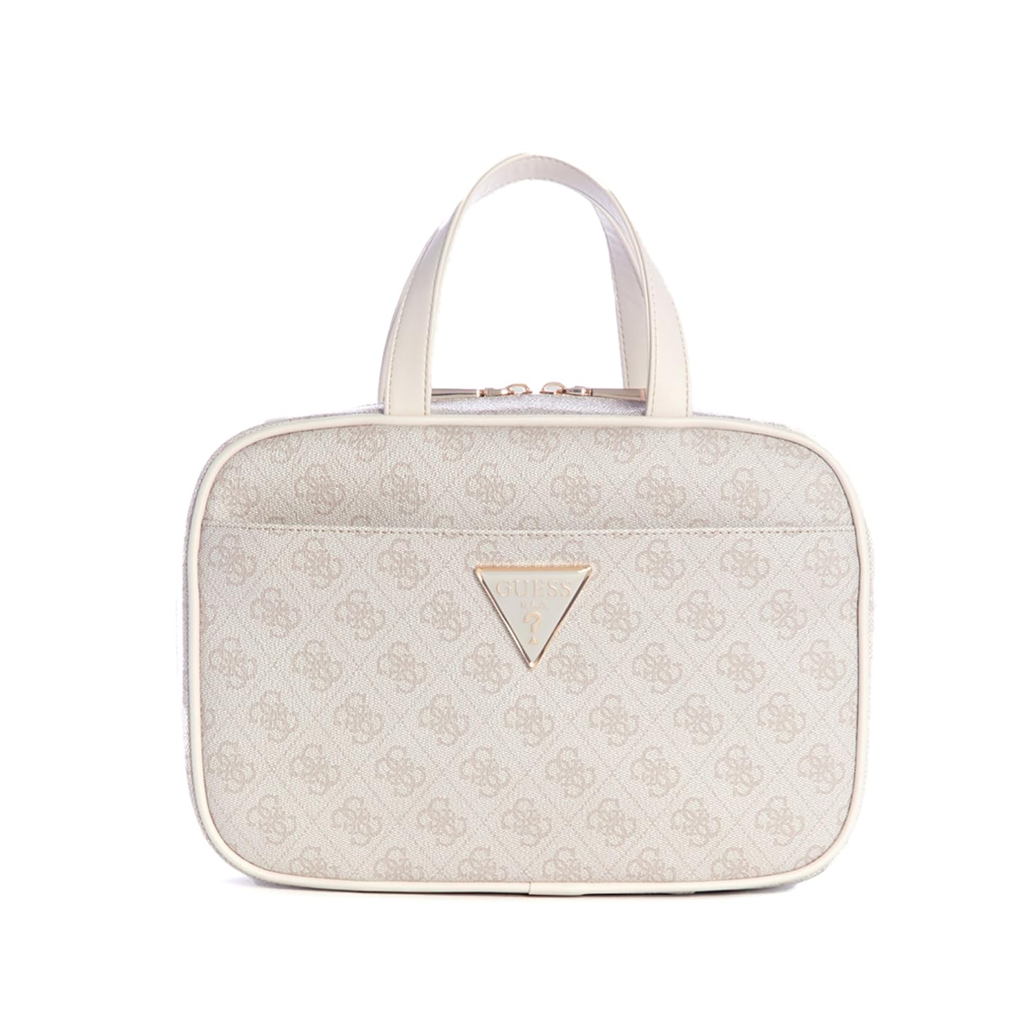 GUESS Kulturbeutel Jesco Hanging Weekender Dove Creme