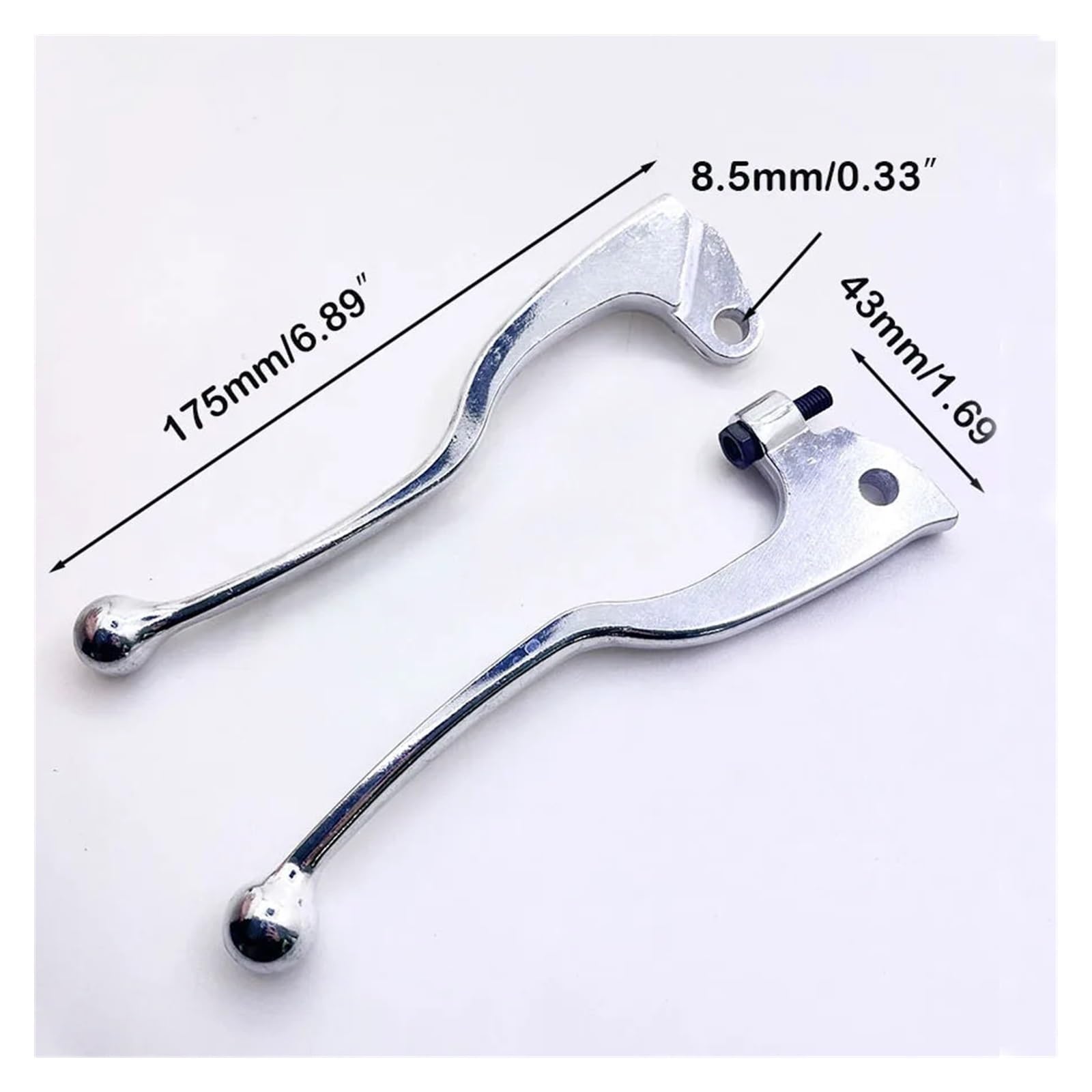 1 Paio Maniglia Del Motociclo Frizione Leva Del Freno Per Ya&maha XT250 DT125 TW200 XT225 XT 225 DT 125 200 230 WR250R TTR250 Pezzi Di Ricambio Frenos Leves Friziones