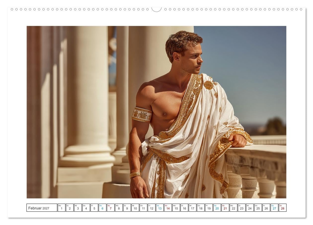 Männer des Imperiums (hochwertiger Premium Wandkalender 2027 DIN A2 quer), Kunstdruck in Hochglanz: Erlebe die Kraft, Eleganz und Faszination der Männer des Imperiums. (CALVENDO Erotik)
